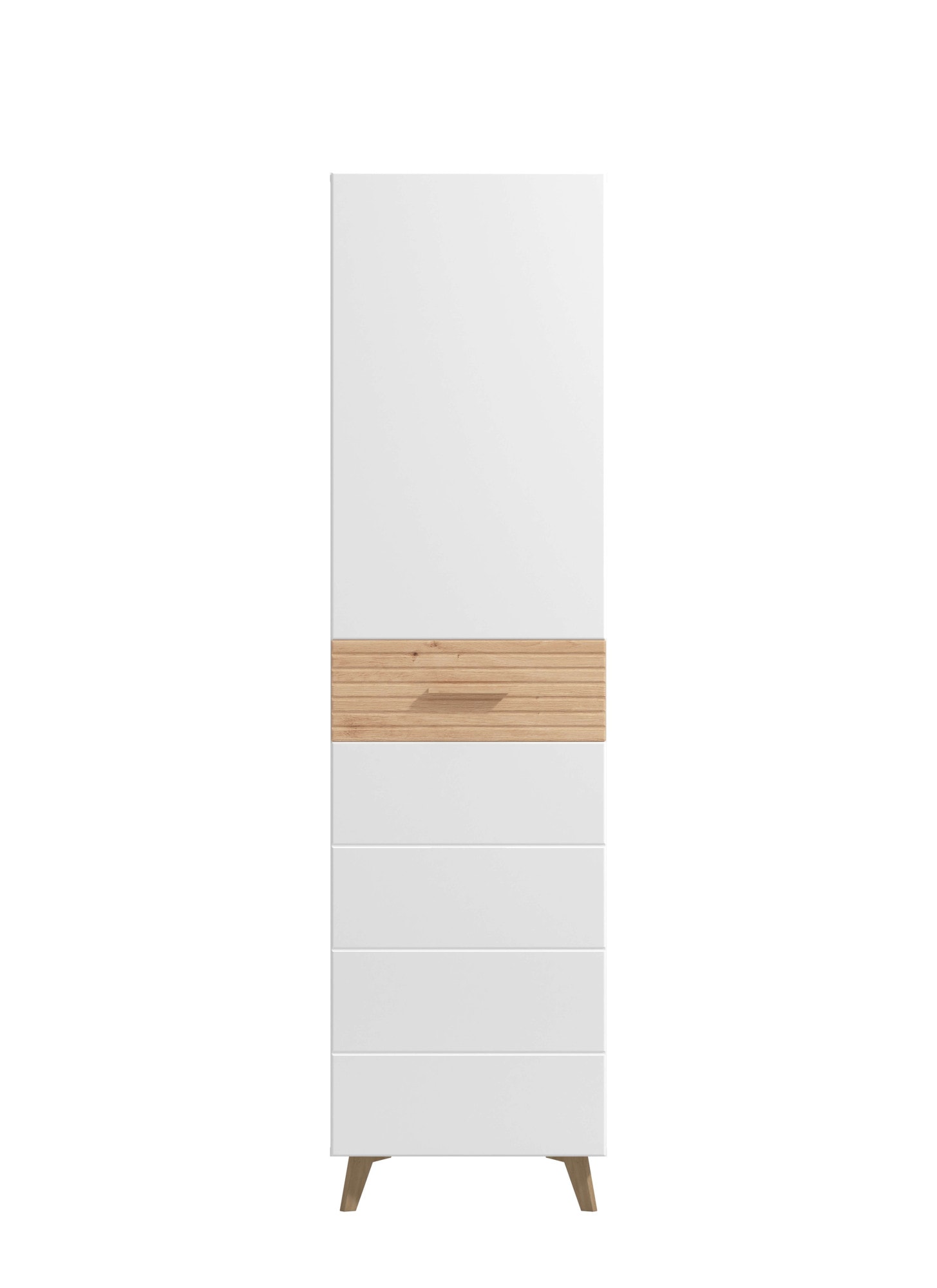 Home affaire Garderoben-Set »Sein Kompaktgarderobe, Flurgarderobe, Dielenschrank, Hochglanzfronten«, (Komplett-Set, 5 St.), Gardreobenschrank, Schuhschrank, Sitzbank, Garderobenpaneel & Spiegel