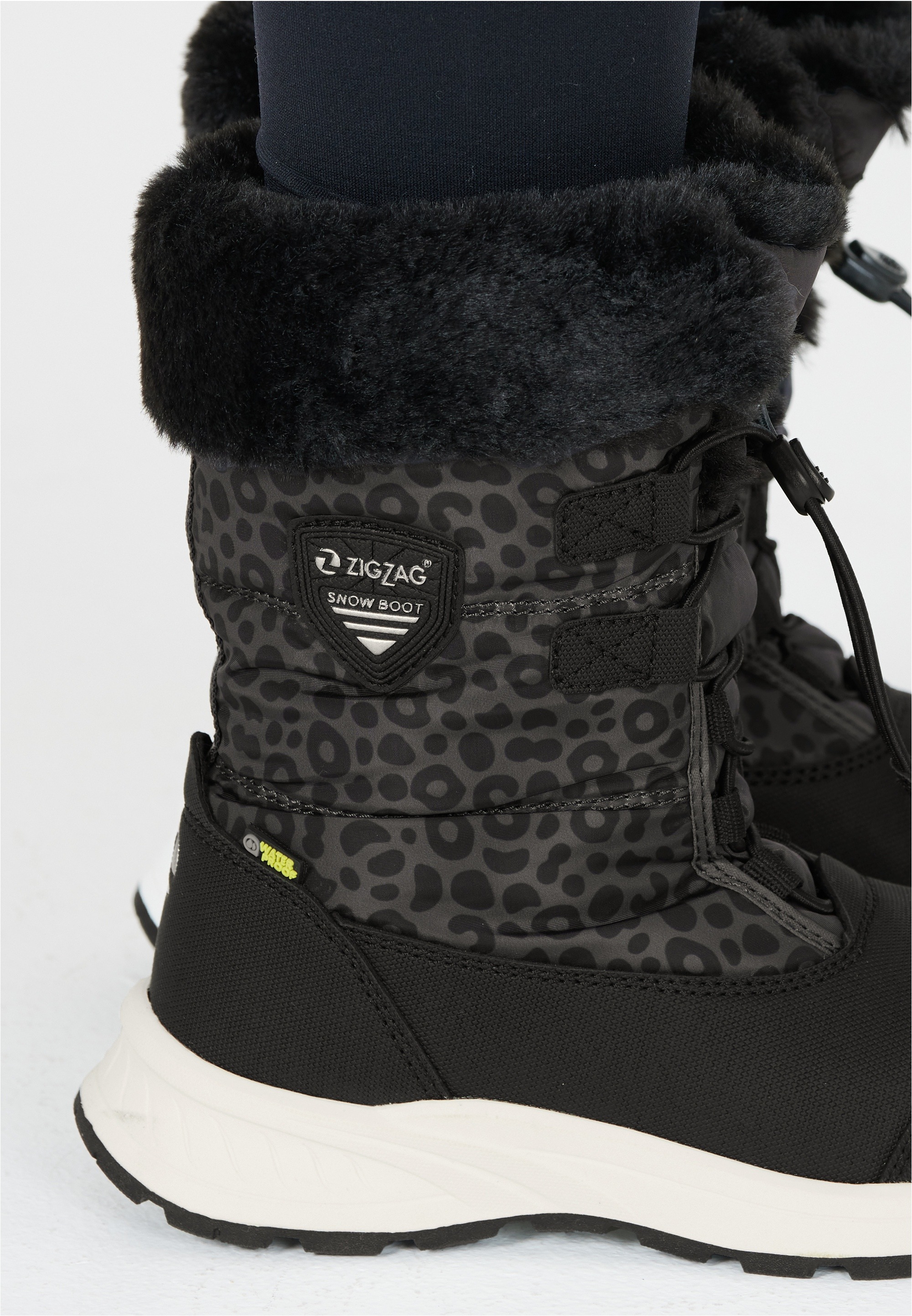 ZIGZAG Stiefel »Wesend«, mit bequemem Kunstfellbesatz und Allwetterprofil