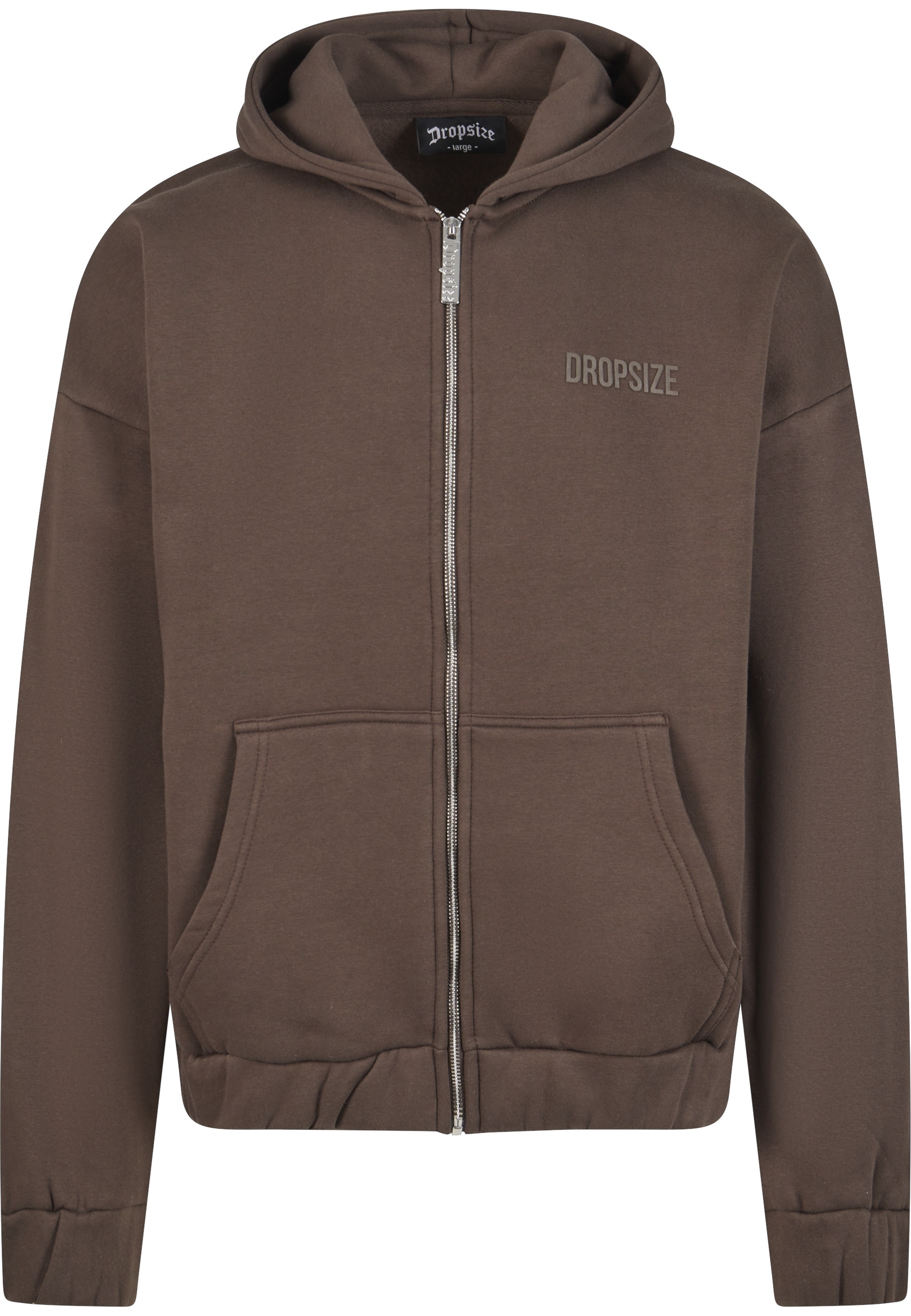 Dropsize Kapuzensweatshirt "Dropsize Herren Heavy Oversize HD Print Zip Hoo günstig online kaufen