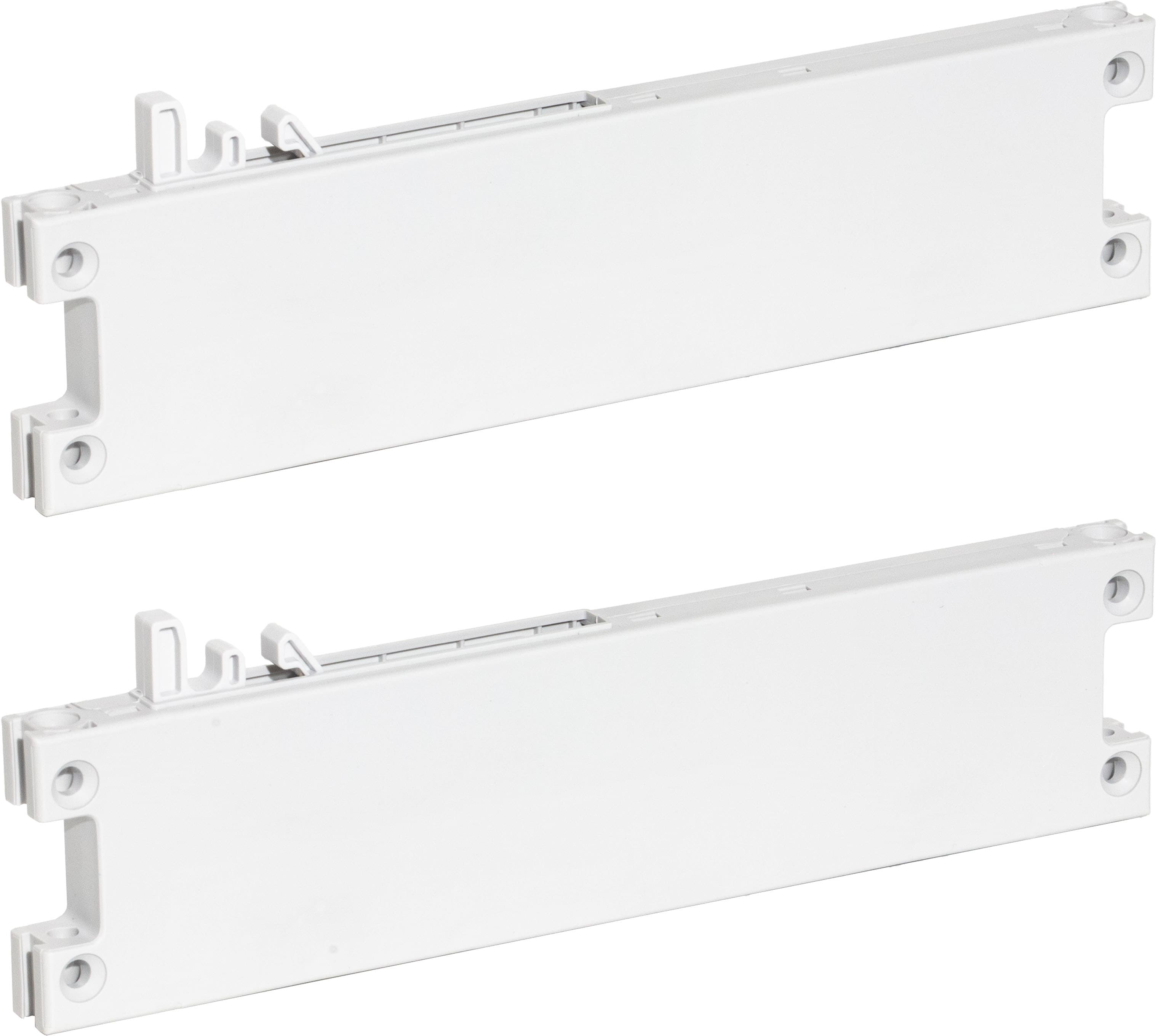 rauch Schwebetürselbsteinzug "Soft-Close Zubehör Kleiderschrank Türdämpfer" Set, 2 Stk. tlg. 2er-Set für 2-türige Rauch-Schwebetürenschränke BLUE