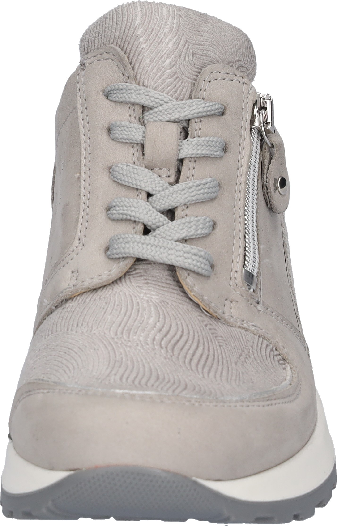 Waldläufer Hiroko-Soft Wedge Sneaker Light Grey-Silver EU 39 3