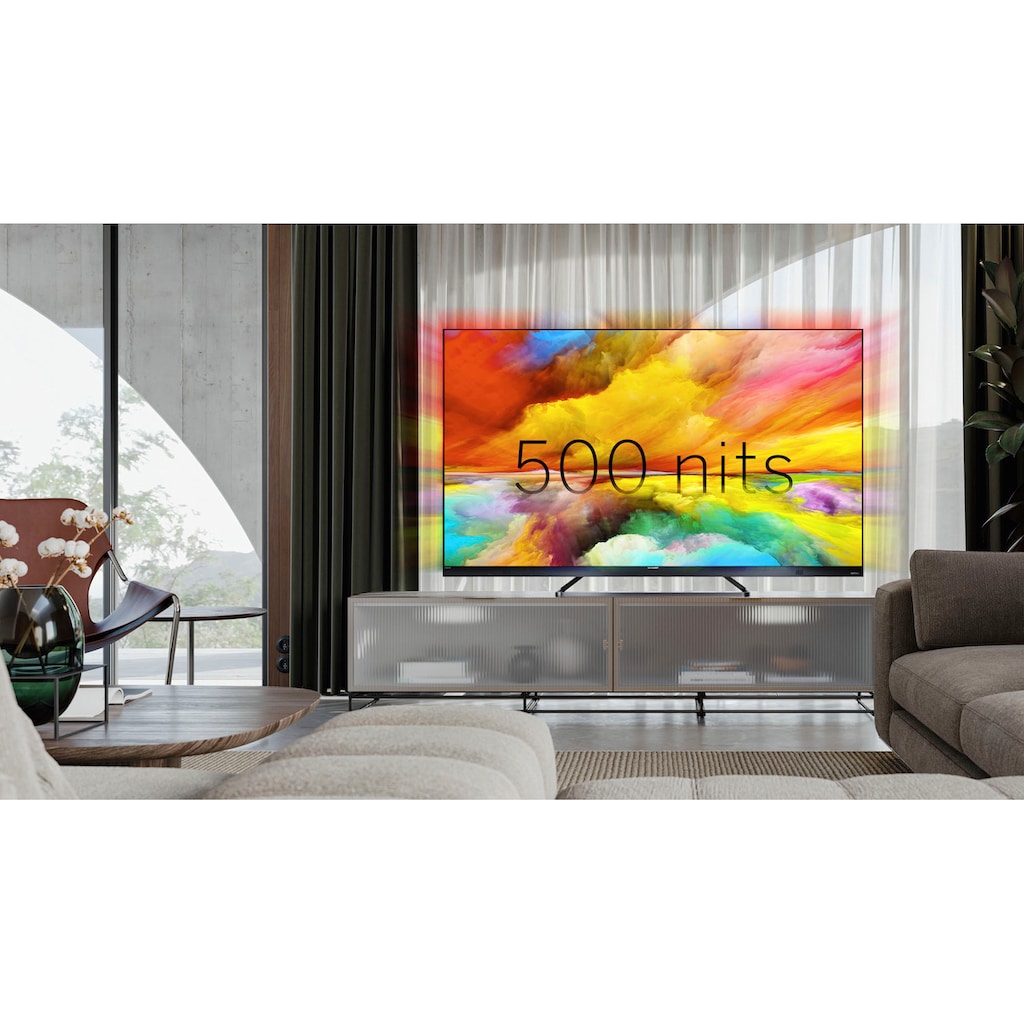 Sharp LED-Fernseher »4T-C55EQx«, 139 cm/55 Zoll, 4K Ultra HD, Smart-TV-Android TV