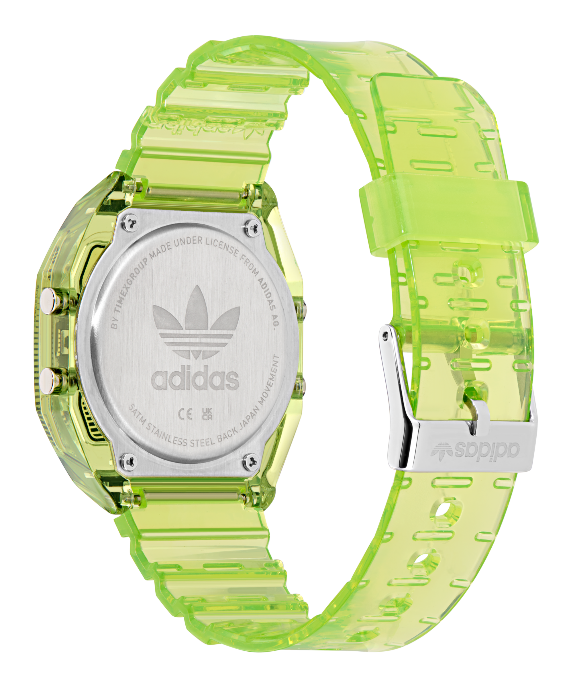 adidas Originals Digitaluhr »DIGITAL TWO CRYSTAL«, Quarzuhr, Armbanduhr, Herrenuhr, Damenuhr, Resinarmband