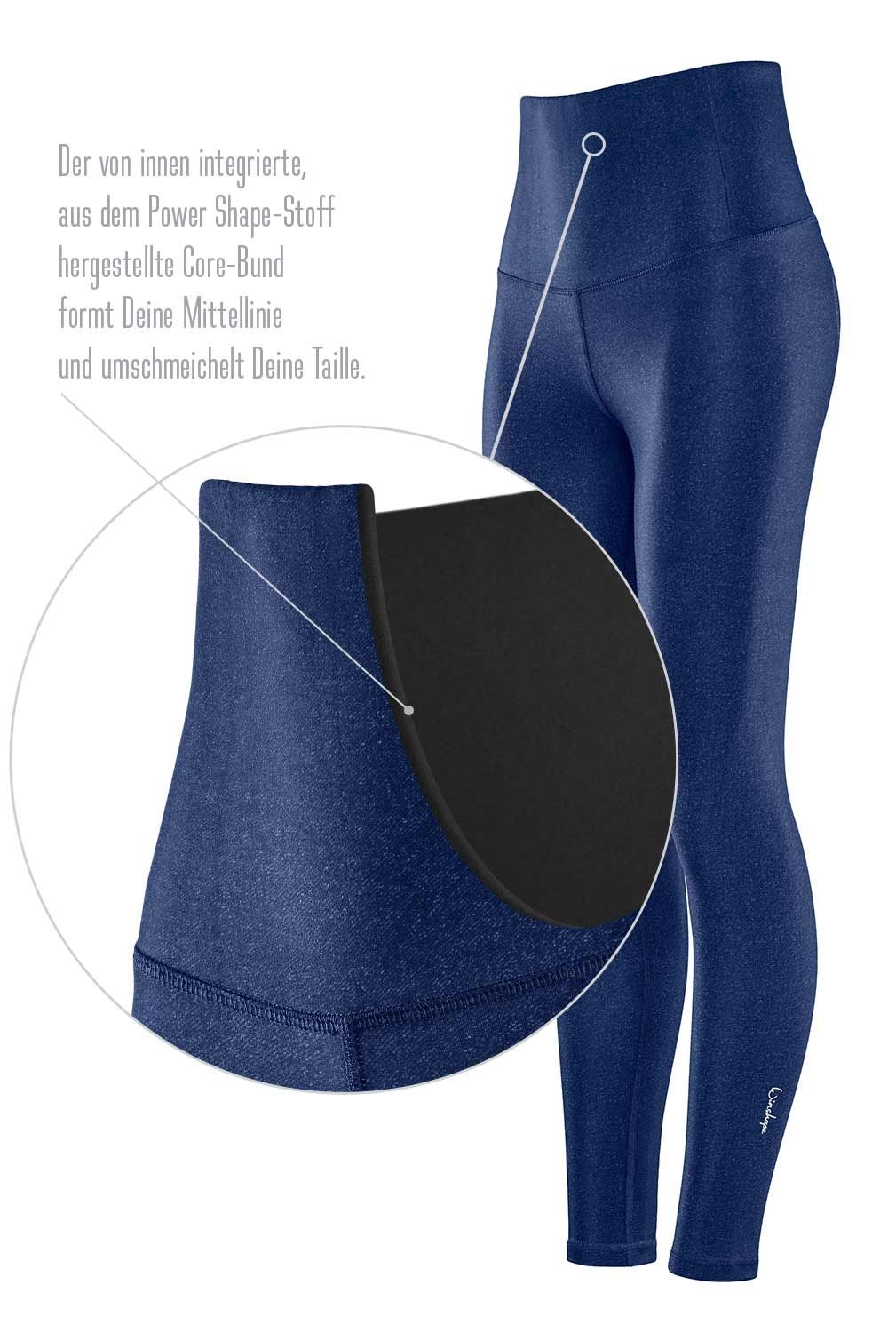 Winshape Leggings »Functional Comfort HWL117C«, mit V-Shape Applikation und Core-Bund