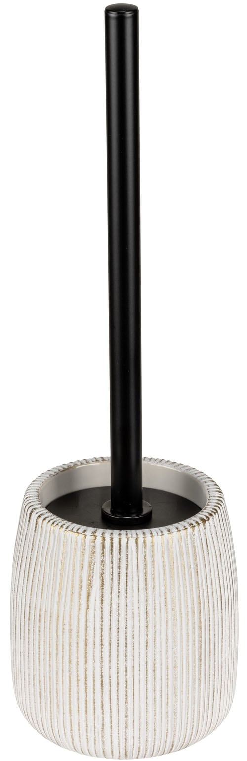 WENKO WC-Garnitur "Pascoli" aus Edelstahl  Keramik  Kunststoff günstig online kaufen