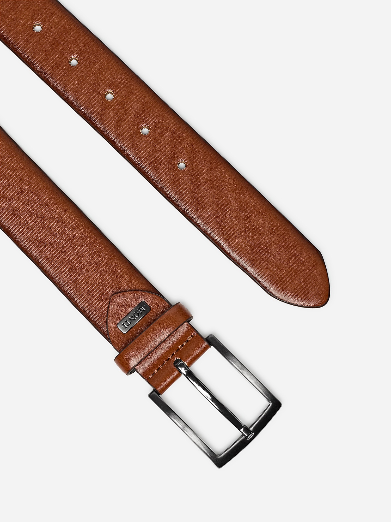 Thumbnail - MONTI Ledergürtel "SALZBURG" mit silberfarbener Schließe