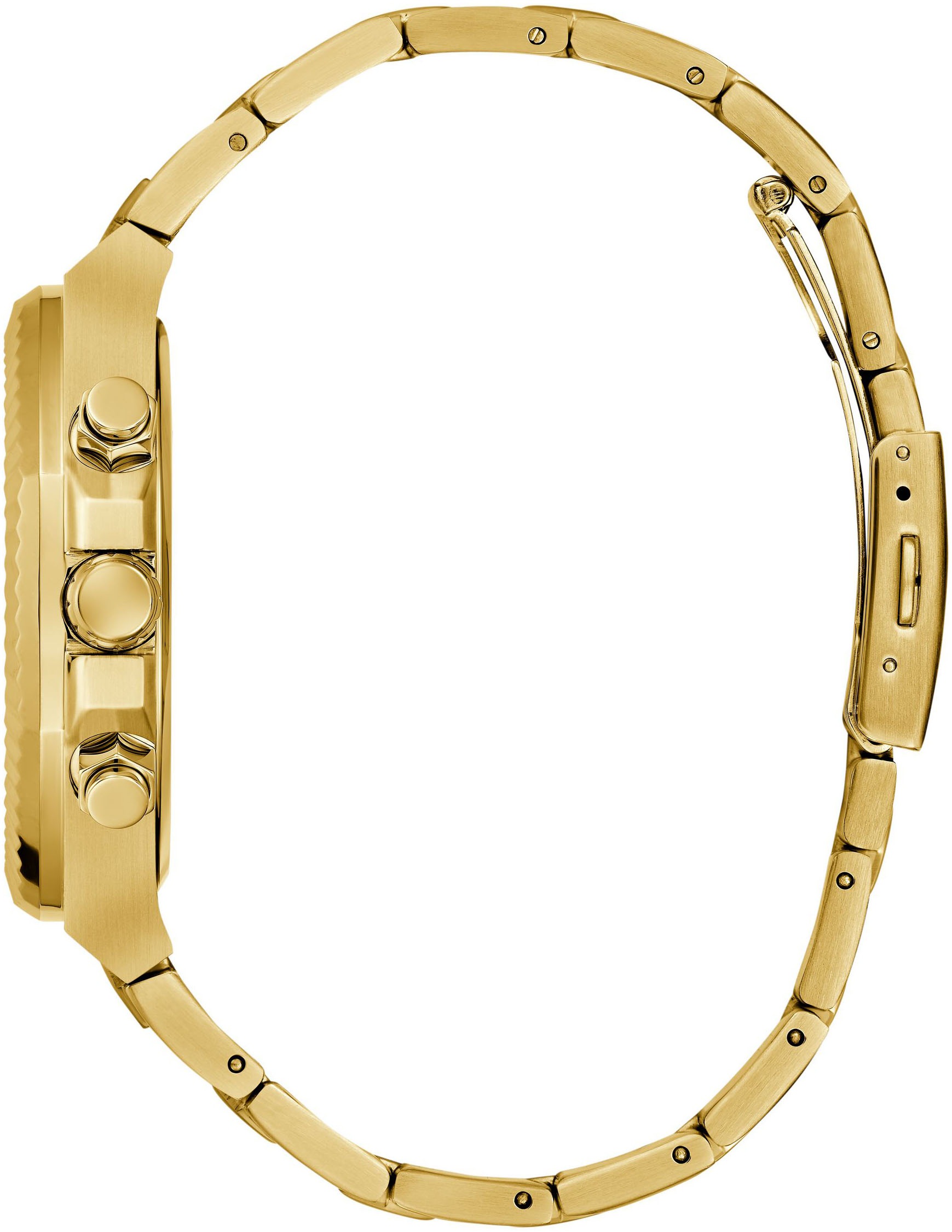 Guess Multifunktionsuhr »EQUITY«, Armbanduhr, Quarzuhr, Herrenuhr, Edelstahlarmband
