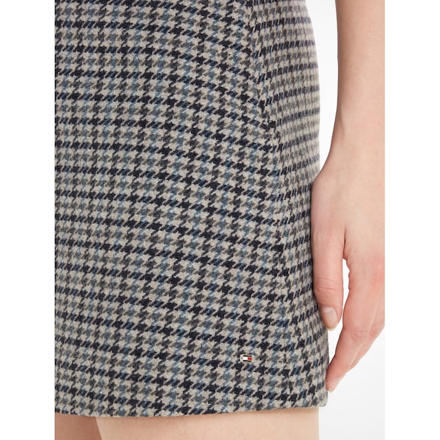 Tommy Hilfiger A-Linien-Rock »WOOL CHECK MINI SKIRT«, im Stil der 90er  Jahre bestellen | BAUR