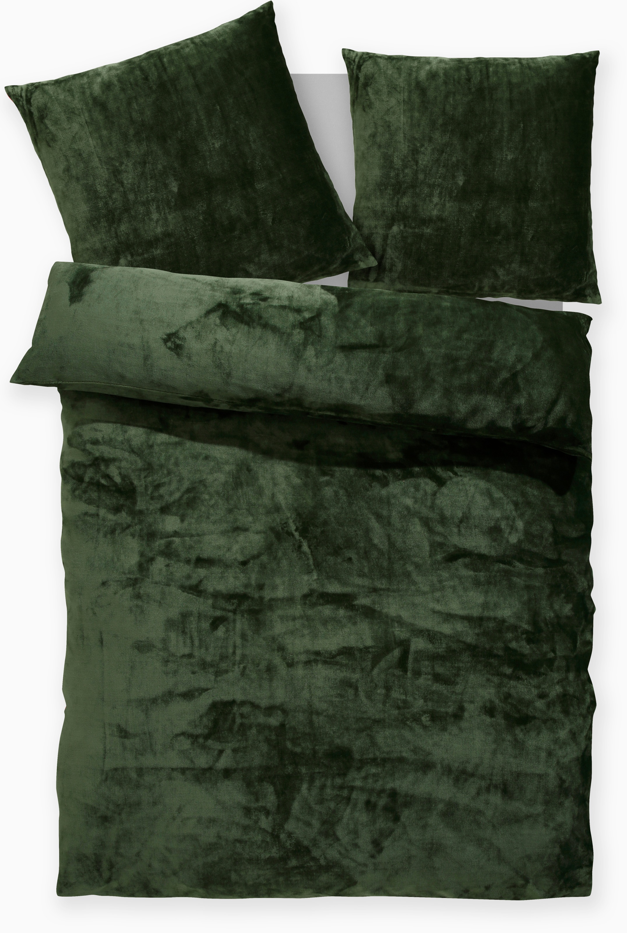 my home Bettwäsche "Desner3" 2 Stk. tlg. Bettwäsche mit Reißverschluss, Cas günstig online kaufen