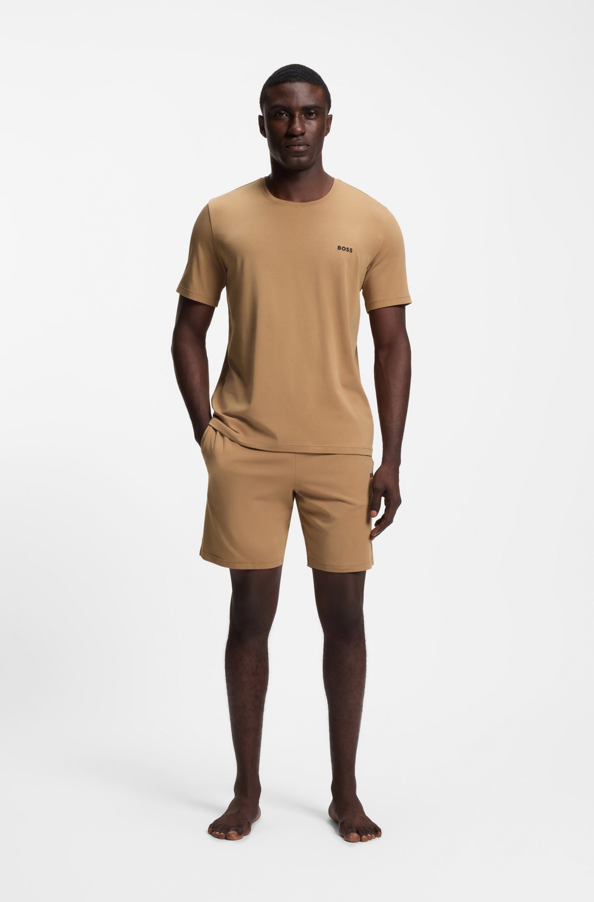 BOSS Sweatshorts »Mix&Match Short CW«  mit Eingriffstaschen