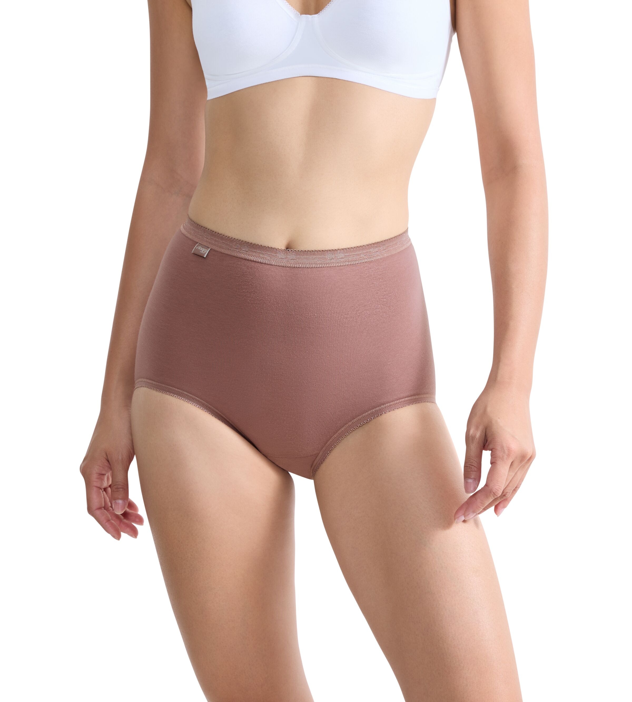 sloggi Slip »Basic+ Maxi C3P«, (3er Pack), perfekter Sitz