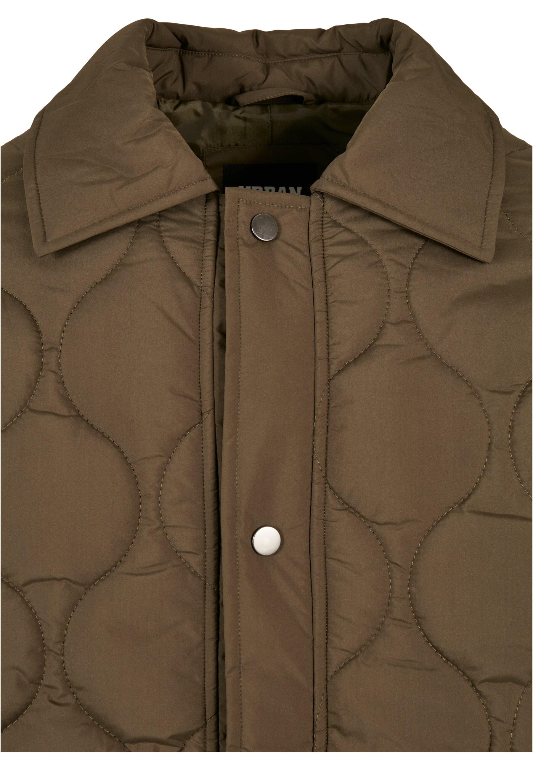 URBAN CLASSICS Allwetterjacke »Urban Classics Herren Quilted Coach Jacket«, (1 St.), ohne Kapuze