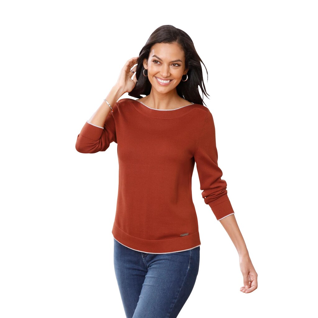 Casual Looks Strickpullover »Pullover« Casual Looks Strickpullover »Pullover«