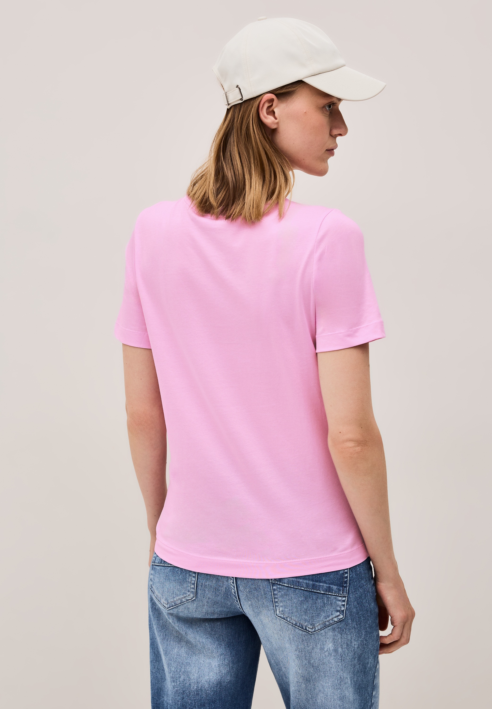Cecil T-Shirt, aus reiner Baumwolle günstig online kaufen