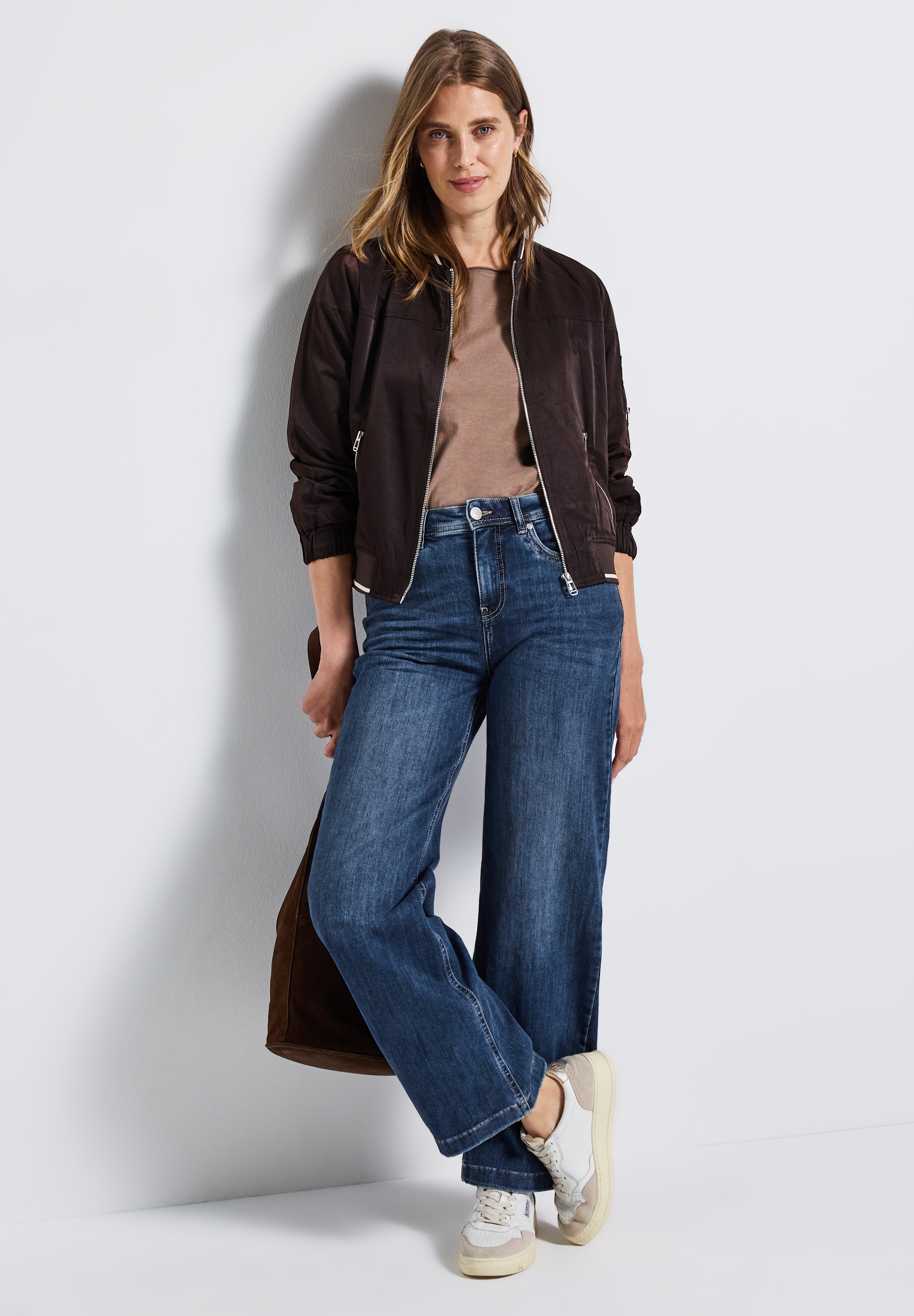 Thumbnail - STREET ONE Weite Jeans "QR Denim-Wide Leg" mit Stretch