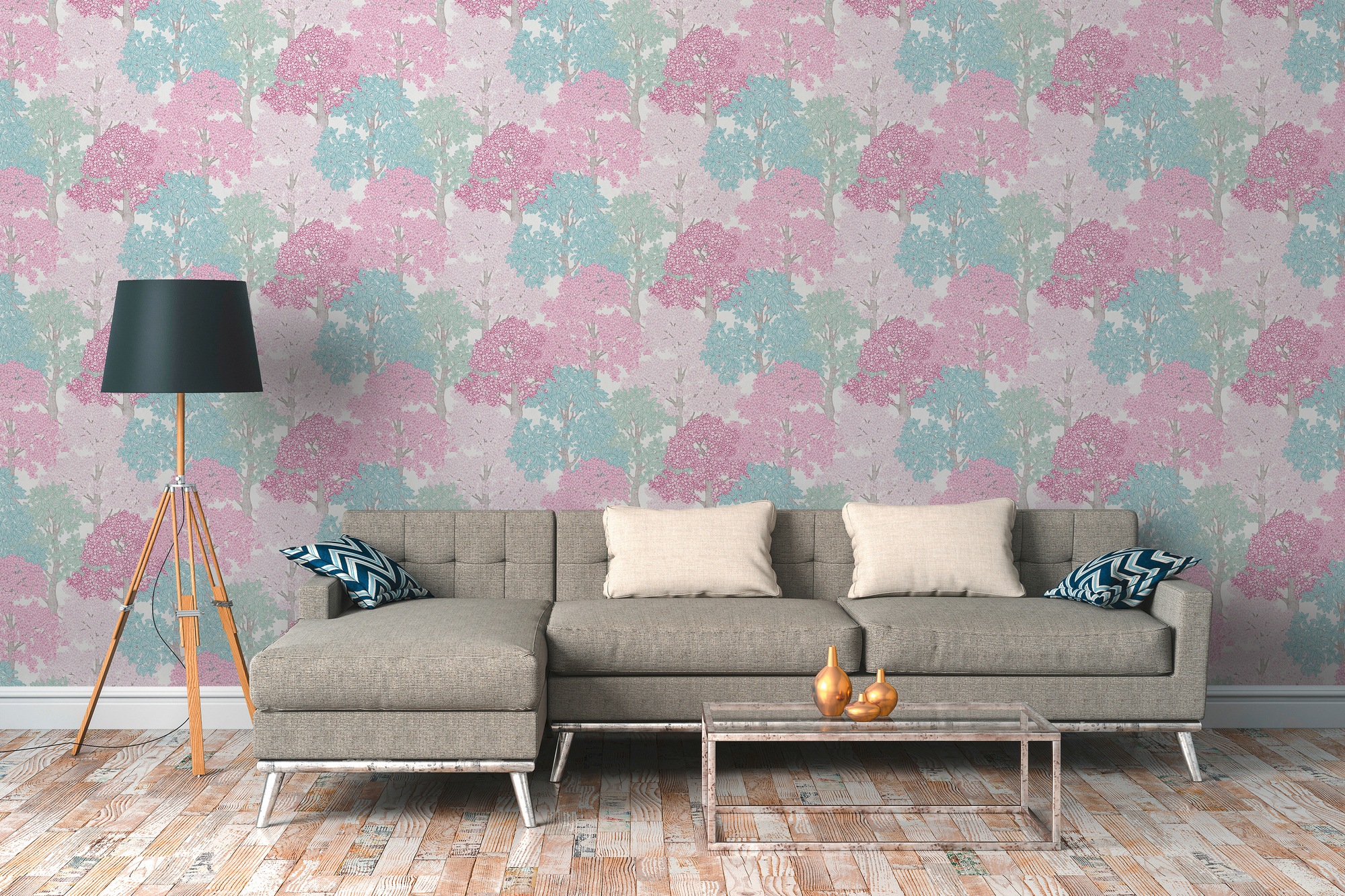 Architects Paper Vliestapete »Floral Impression«, floral-botanisch-Wald, Blumentapete Tapete Wald Tapeten Wohnzimmer Schlafzimmer Küche Design