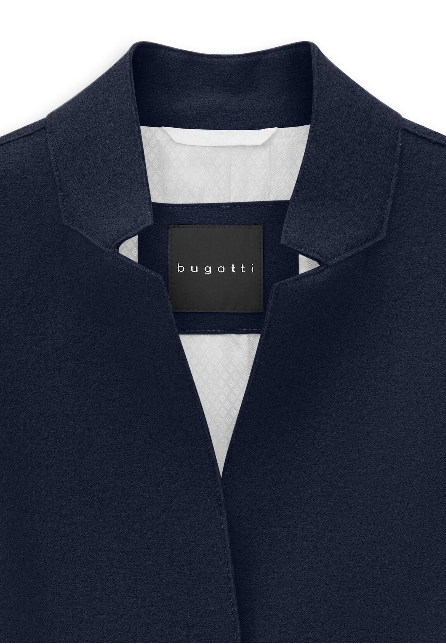 bugatti Wollmantel »Regular Fit« aus reiner italienischer Wolle