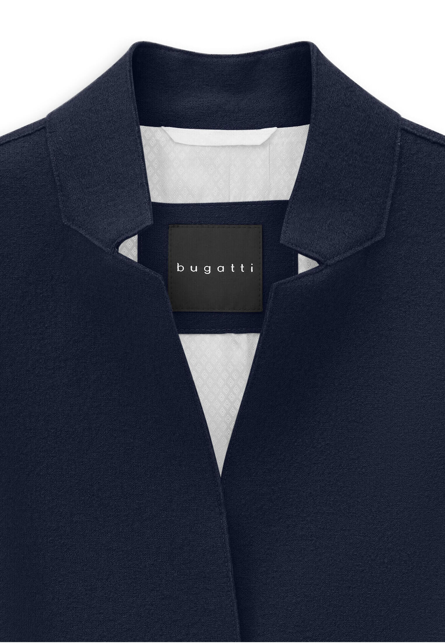 Thumbnail - bugatti Wollmantel "Regular Fit" aus reiner italienischer Wolle