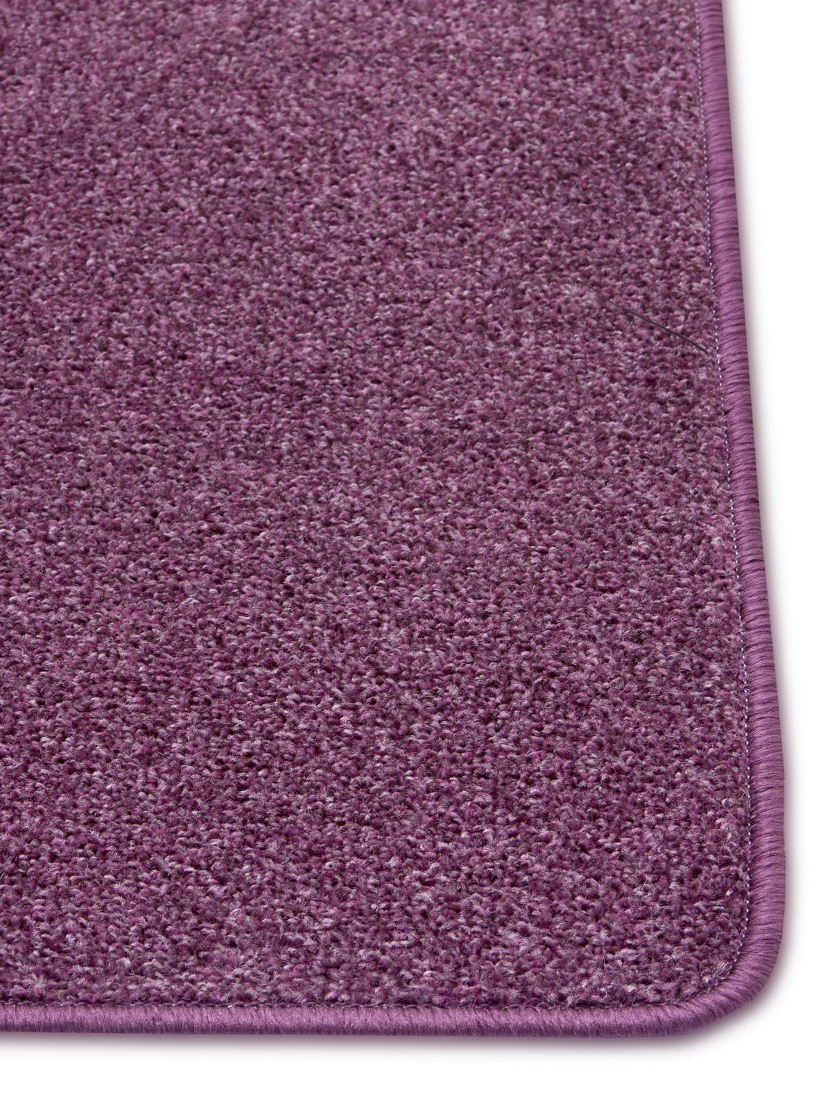 Hanse Home Exclusiv Läufer »Liberty«, rechteckig, 7 mm Höhe, Uni-Meliert, robust, kräftige Farben, rundherum farbige Kettelung