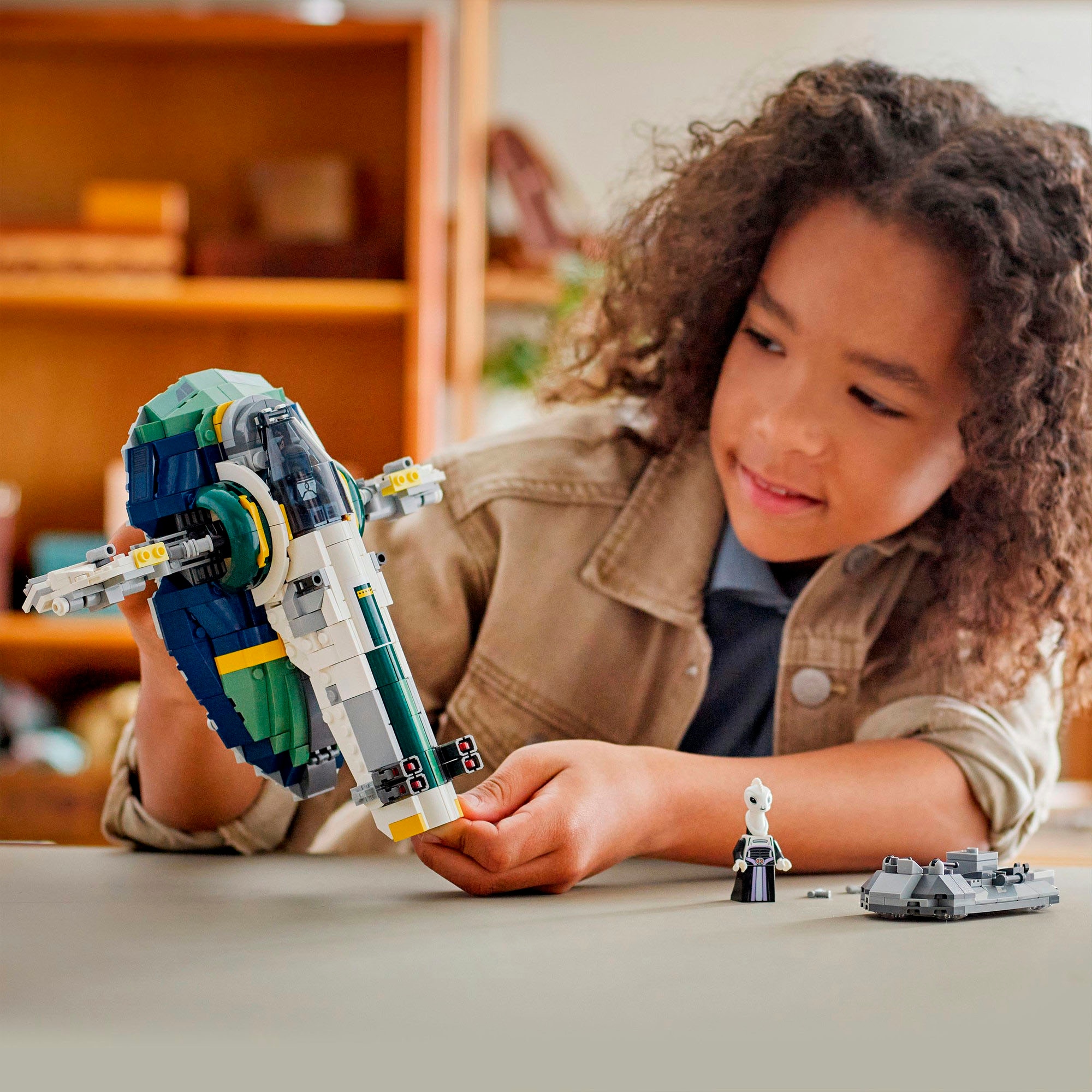 LEGO® Konstruktionsspielsteine »Jango Fetts Sternenschiff (75433), LEGO Star Wars™«, (707 St.), Made in Europe