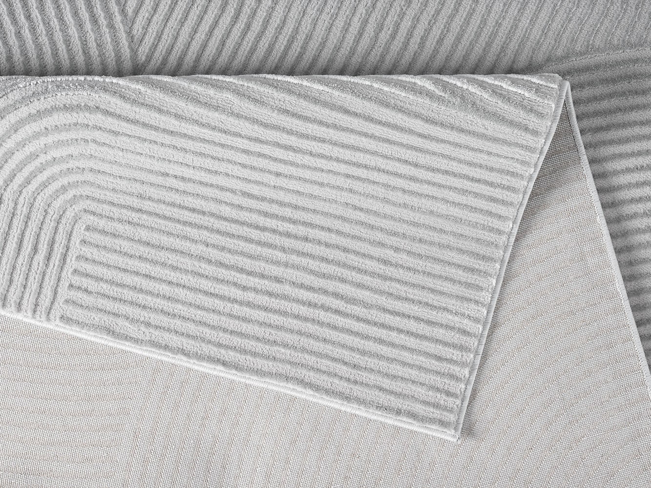 OTTO home Teppich »Bentori«, rechteckig, 11 mm Höhe, Modernes Design mit Boho-Charme, Scandi, Zen, Hoch-Tief-Struktur