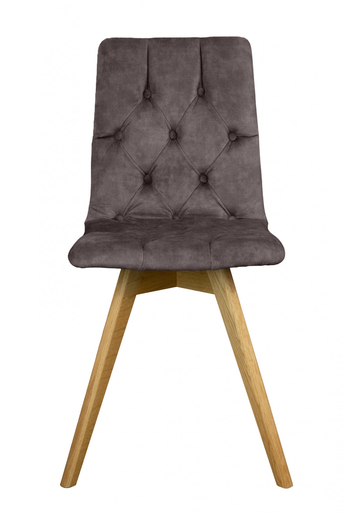 andas Esszimmerstuhl "Rania", (Set), 2 St., Samtvelours, Massivholzgestell, günstig online kaufen