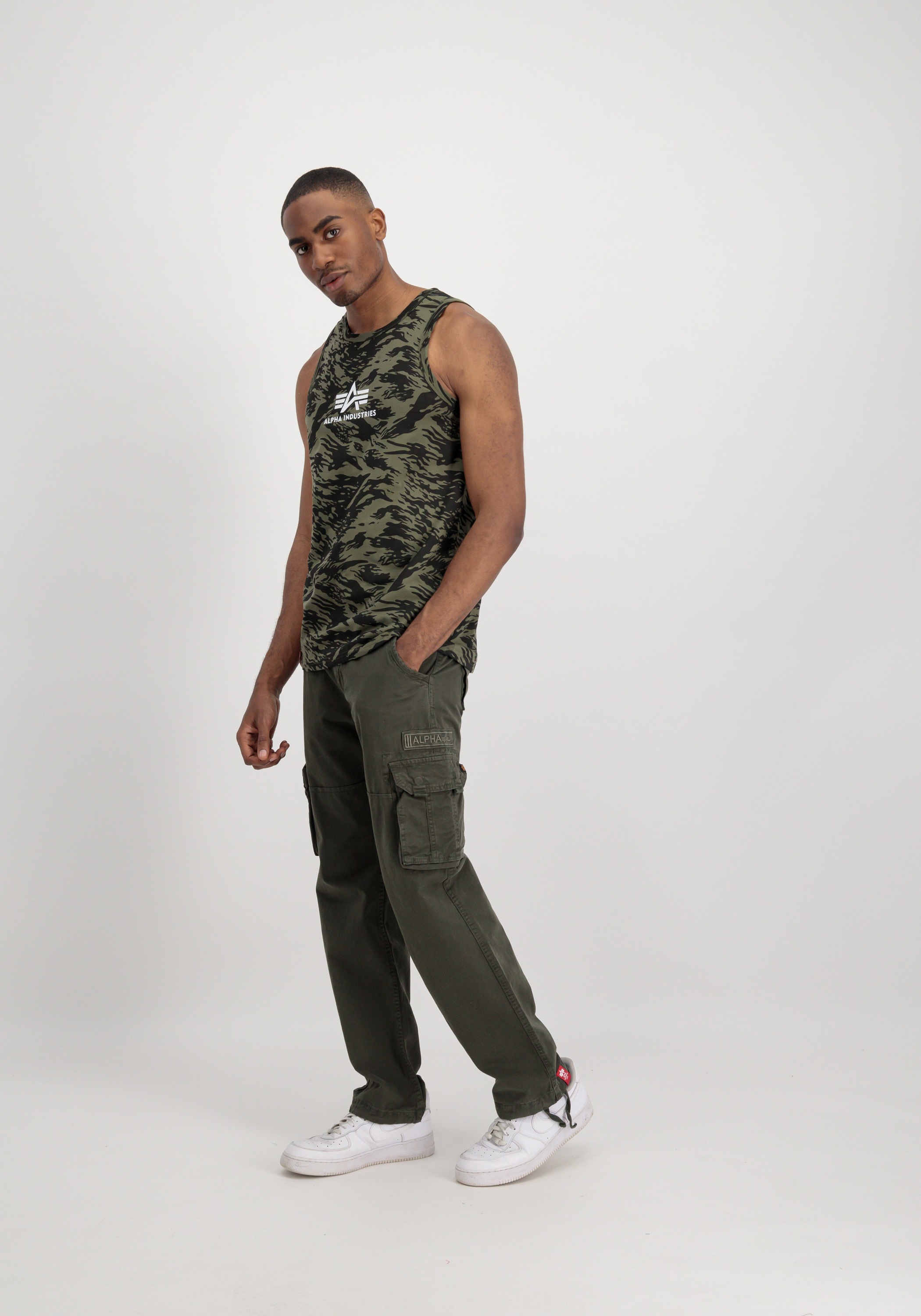 Alpha Industries Muscleshirt »Alpha Industries Men - Tanks Basic Tank Camo«