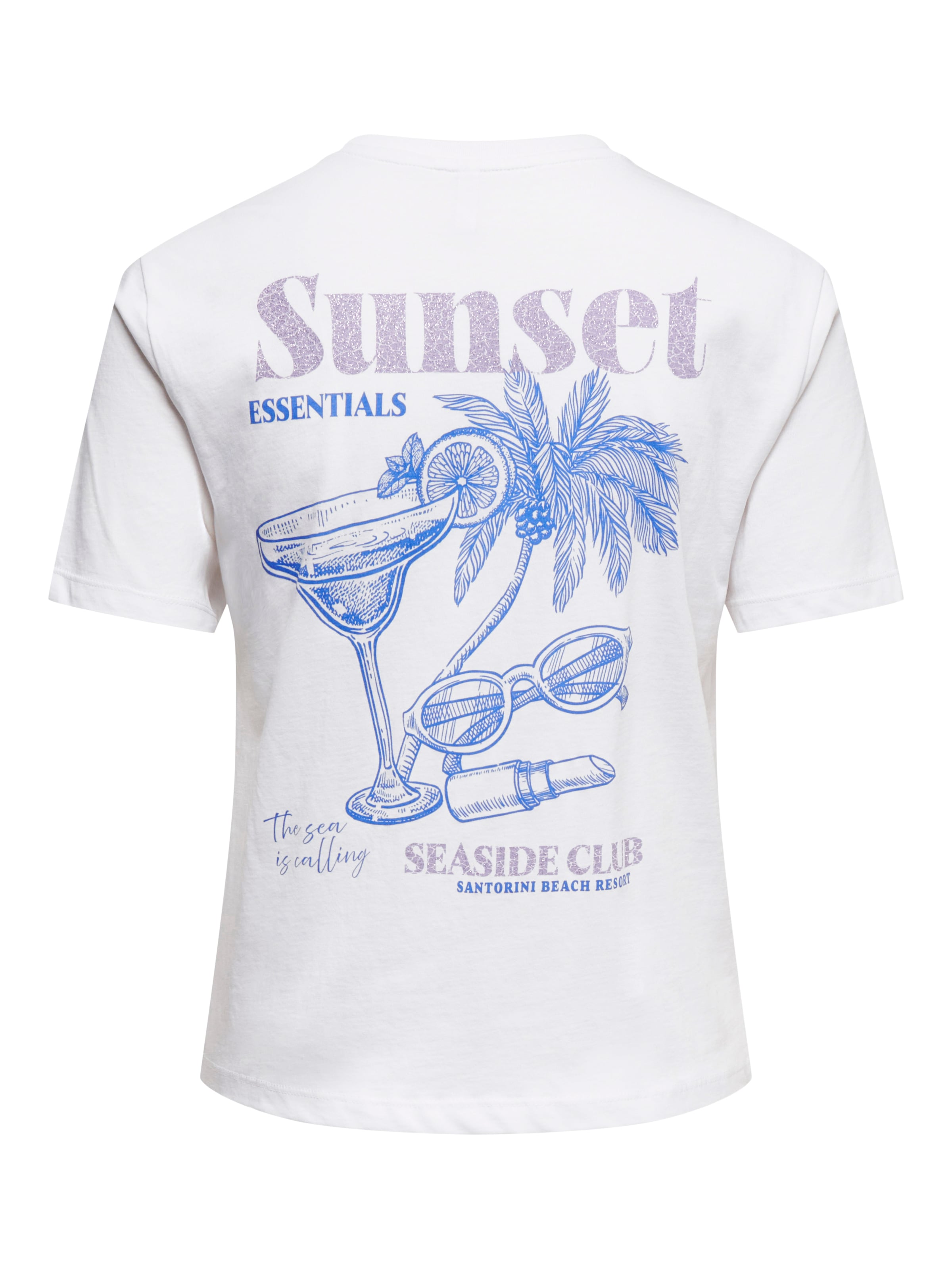 ONLY Kurzarmshirt »ONLDINA S/S CLUB TOP BOX JRS« Baumwolle, regular fit, Rundhals