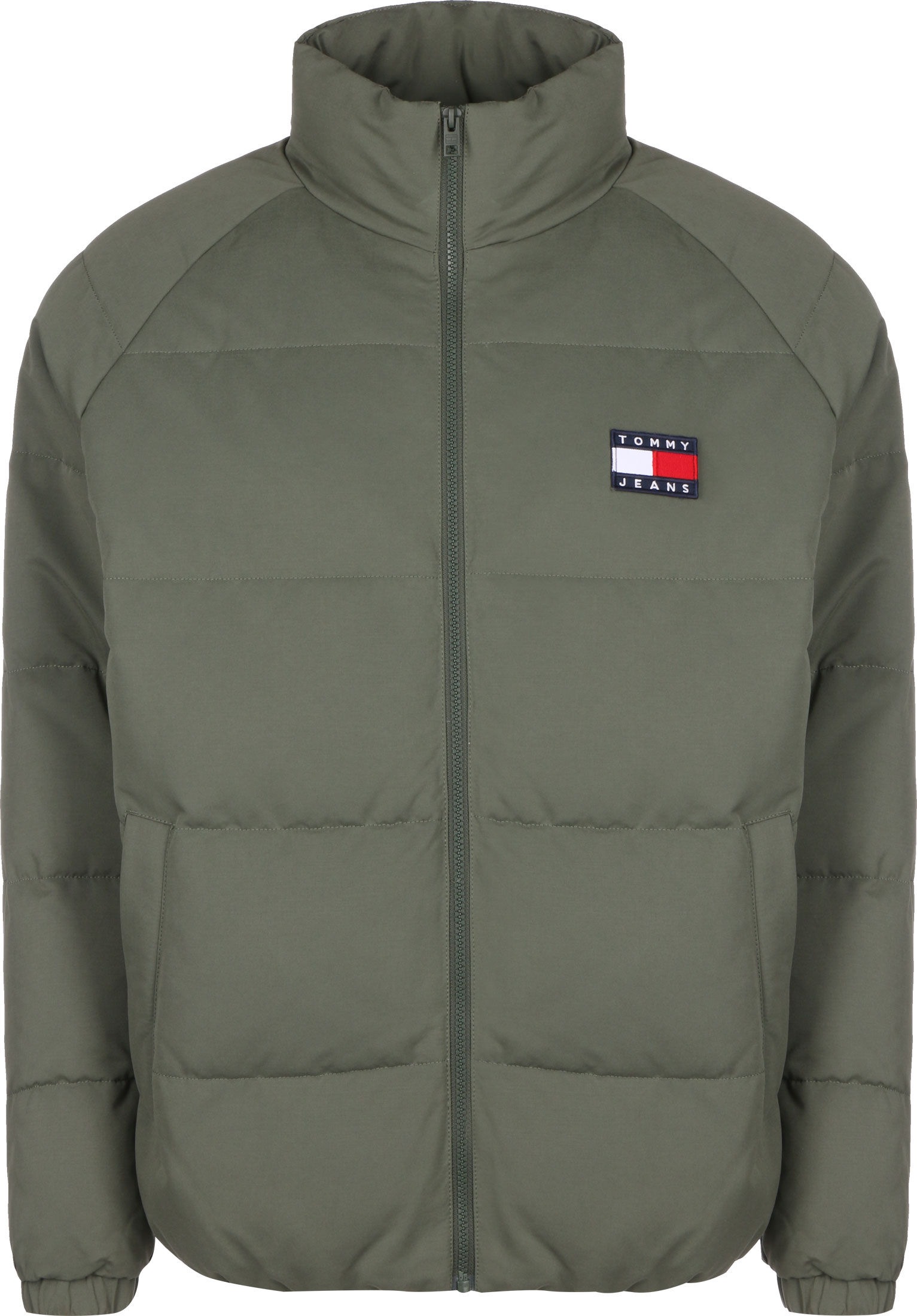 Winterjacke »Herren Tommy Jeans Graphic Puffer Winterjacke«, (1 St.)