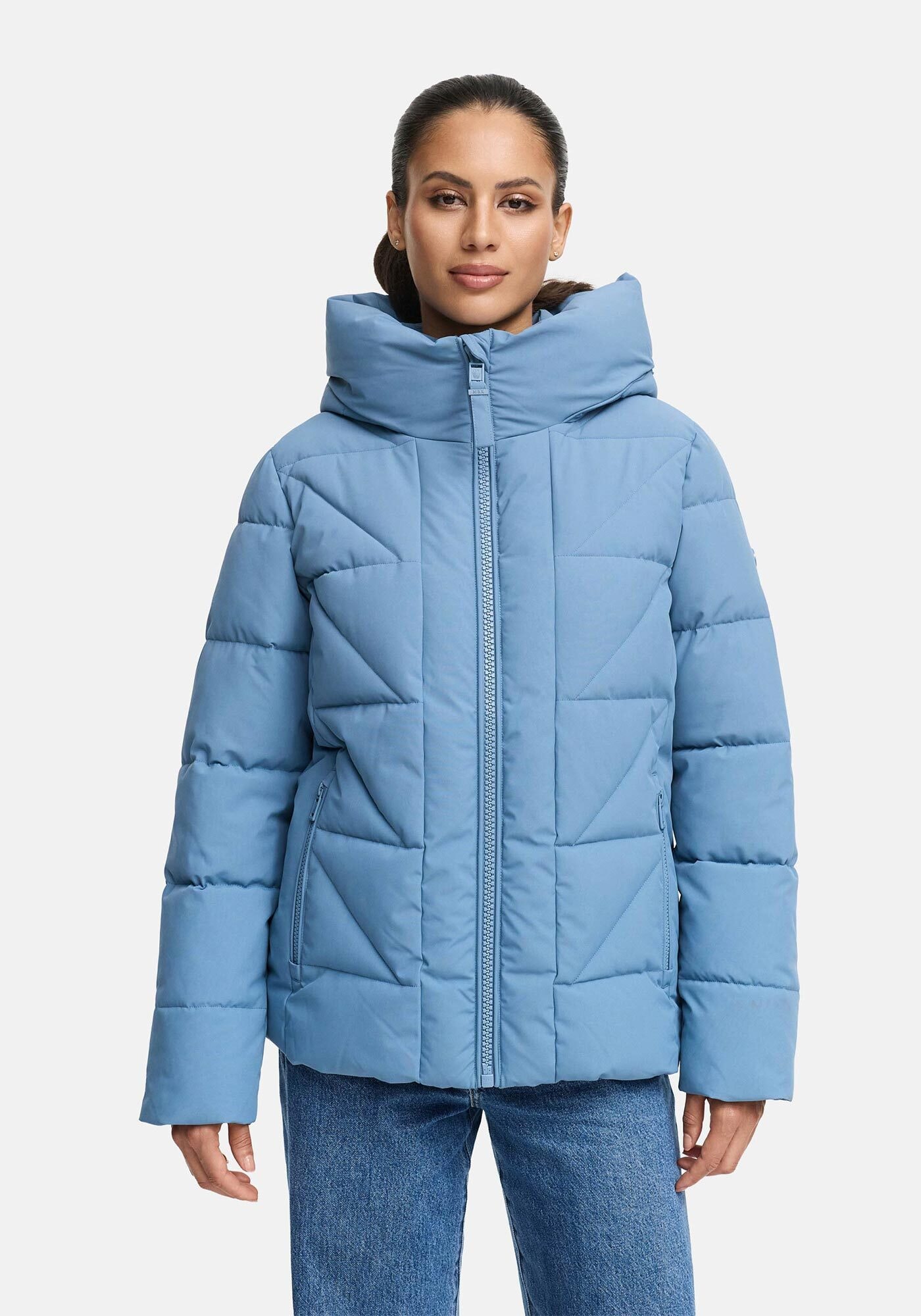 Marikoo Winterjacke "Kuschelnasee" mit extra hohem Kragen und warmem Fleece günstig online kaufen