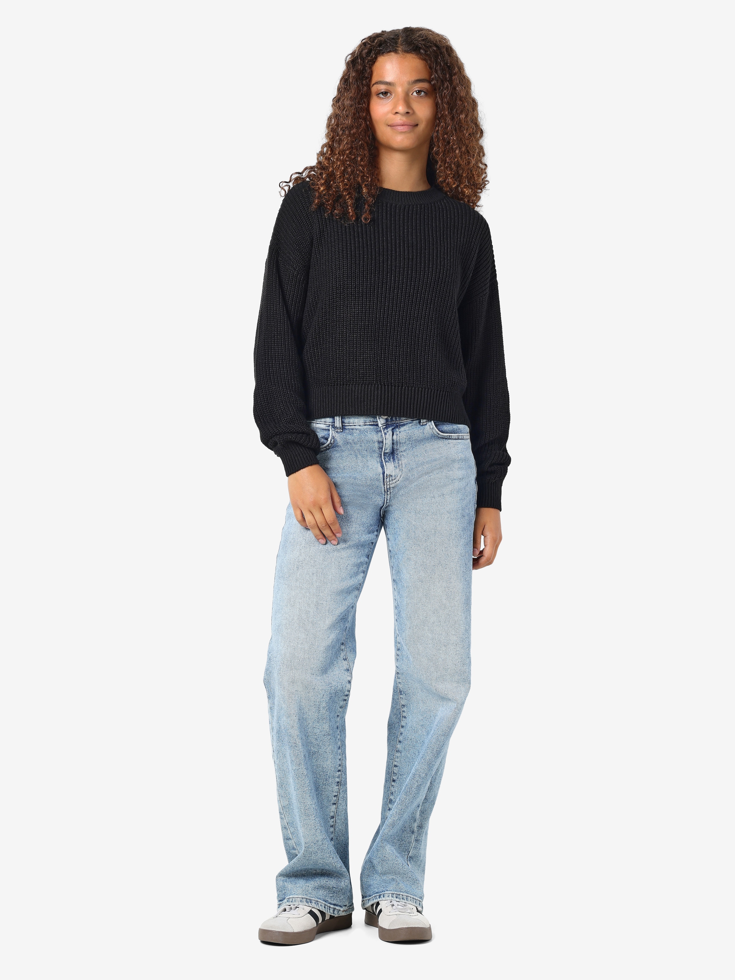Noisy may Rundhalspullover »NMMAYSA L/S O-NECK KNIT NOOS«