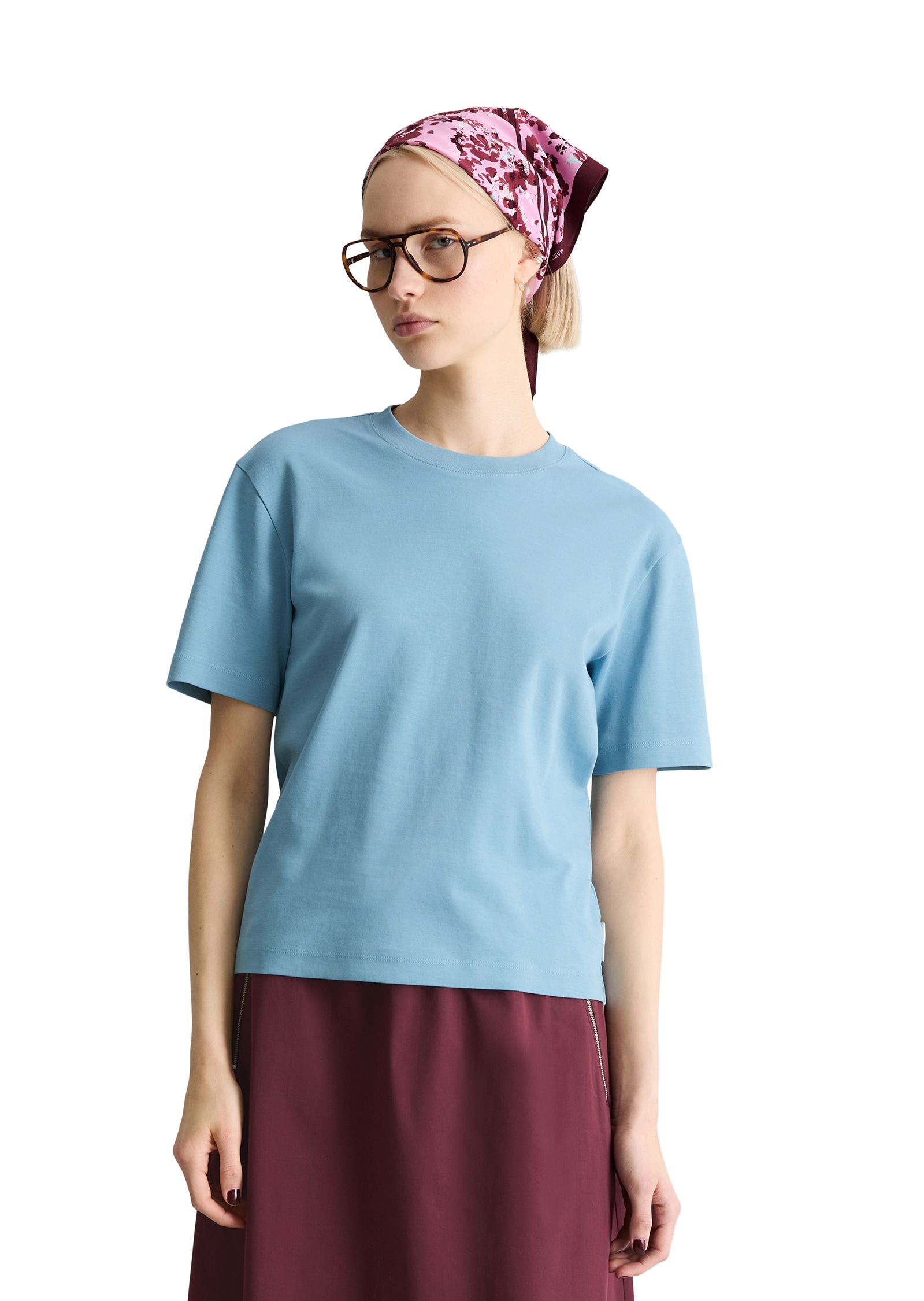 Marc O'Polo DENIM T-Shirt »aus Interlock-Jersey«