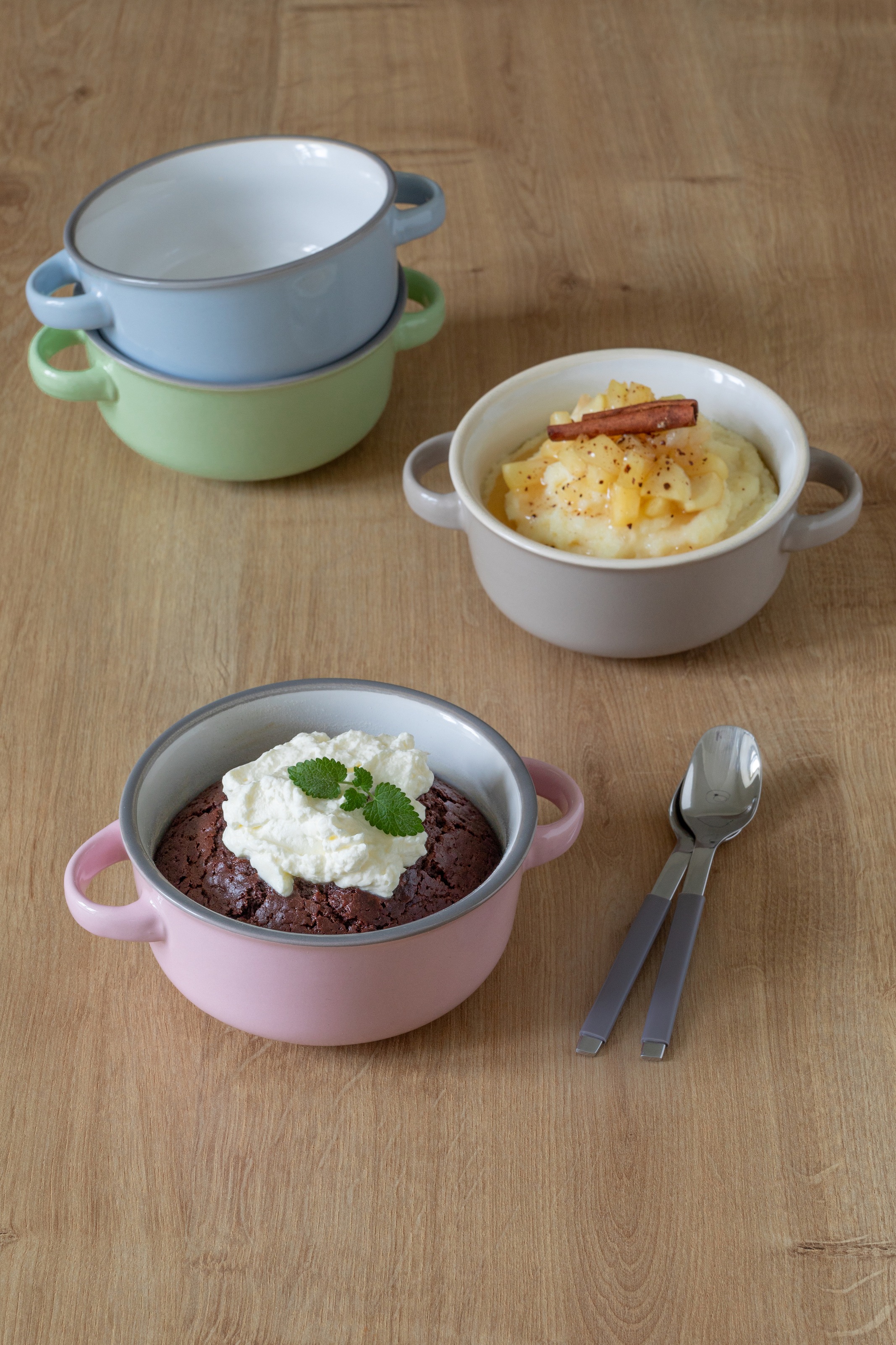 MÄSER Suppenteller »MAILA, Suppentassen-Set, Steinzeug«