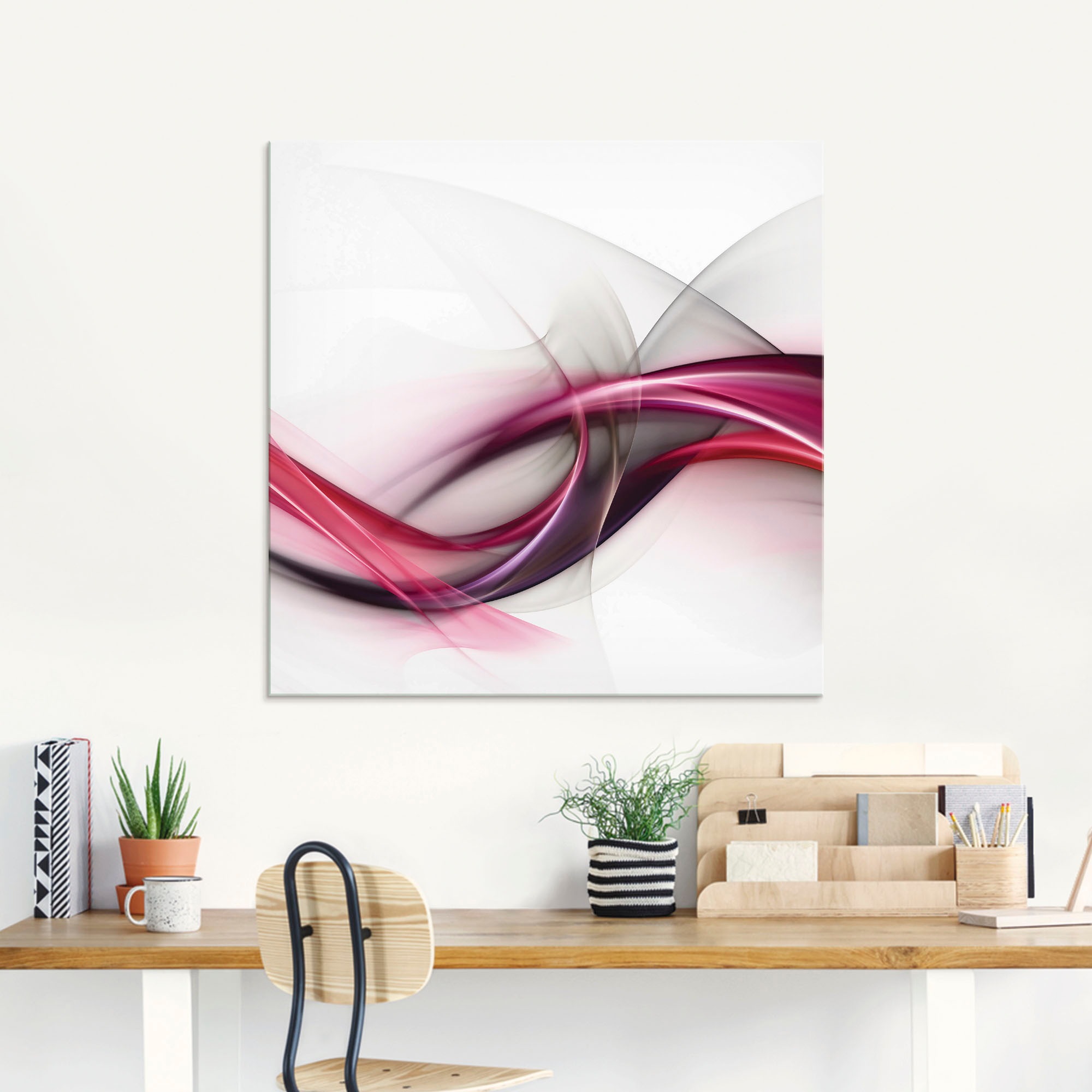 Artland Glasbild "Ideen" Muster 1 Stk. tlg. in verschiedenen Größen günstig online kaufen