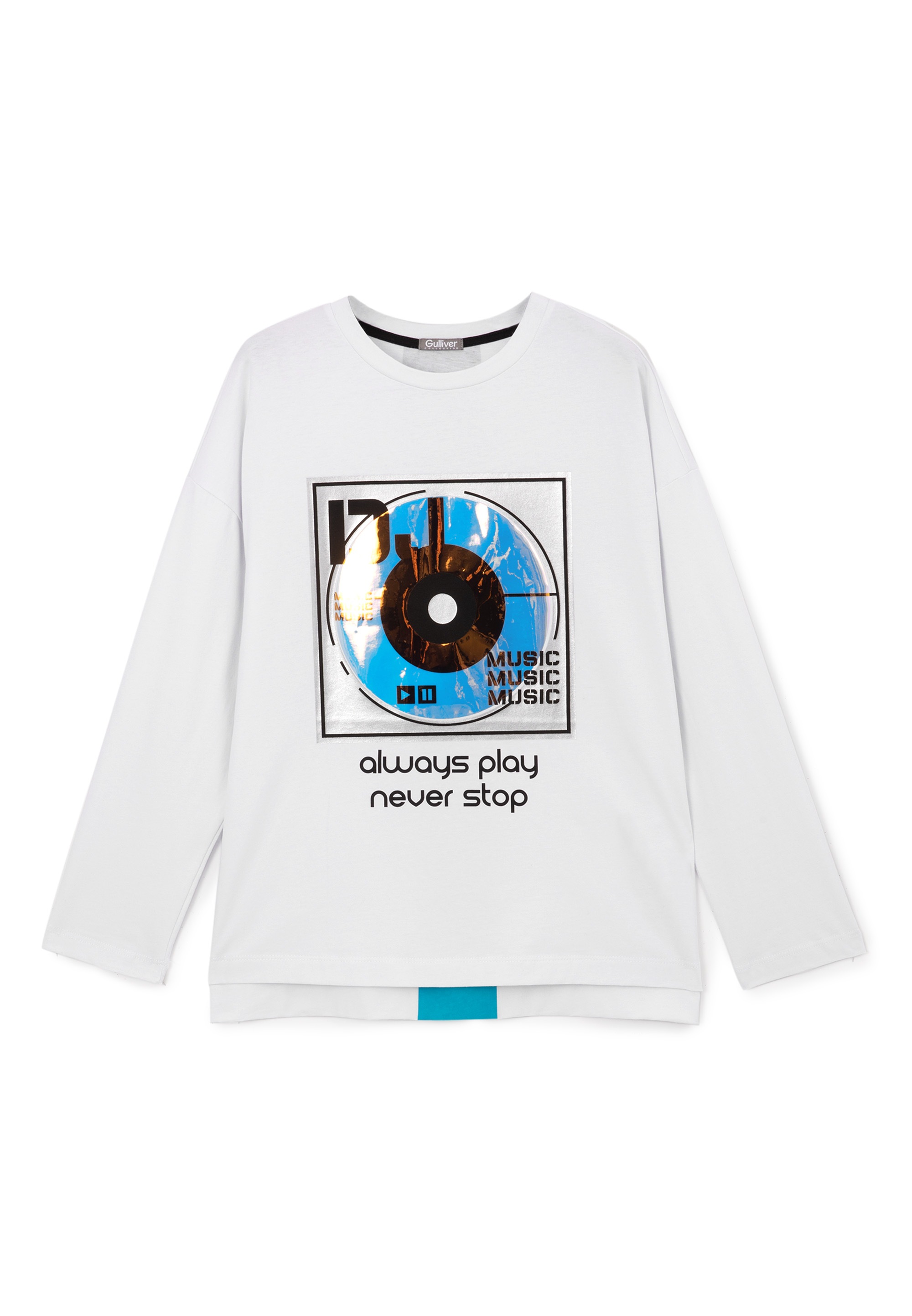 Gulliver Langarmshirt, mit trendigem Frontprint ▷ für | BAUR
