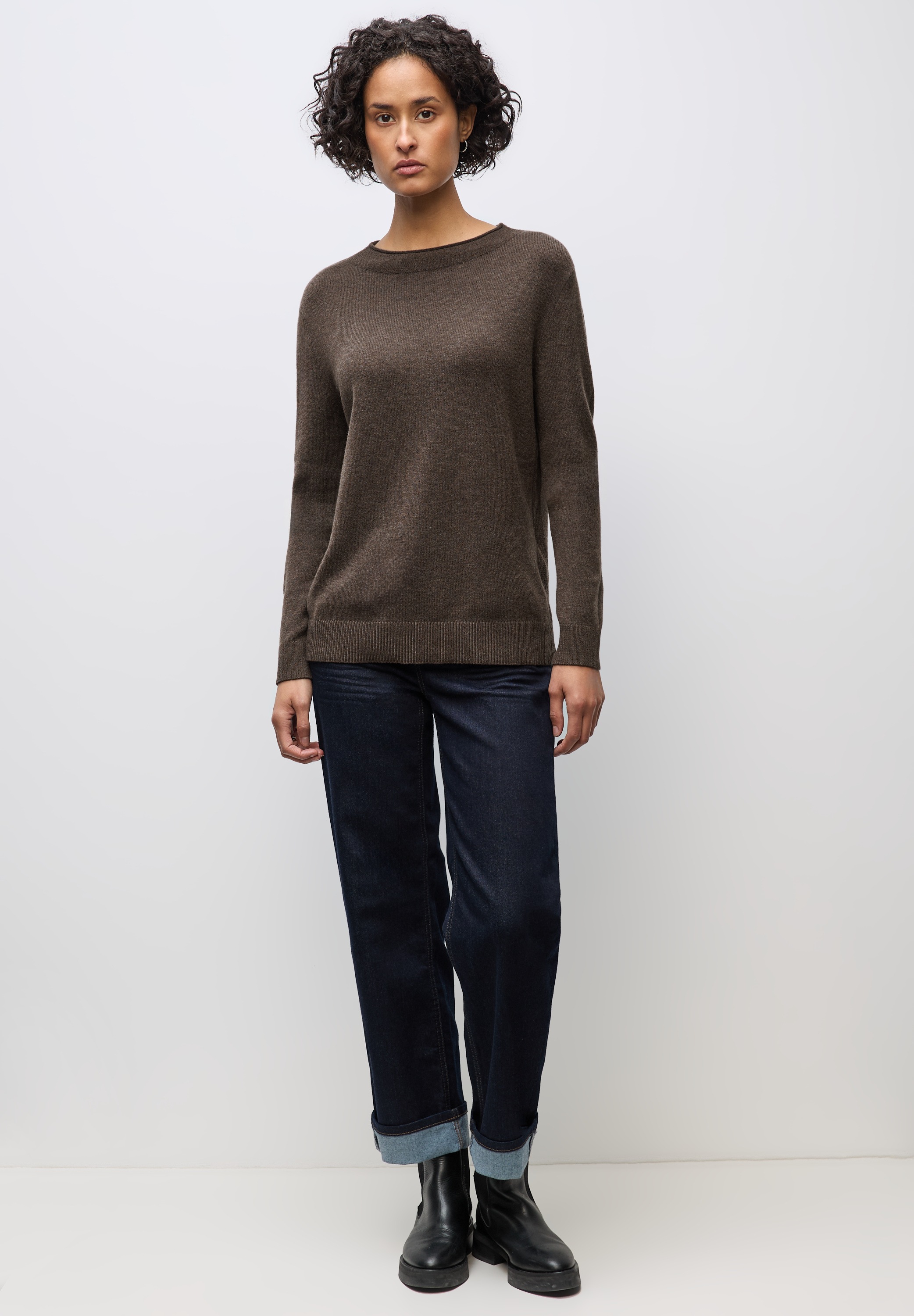 STREET ONE Strickpullover, Feinstrick