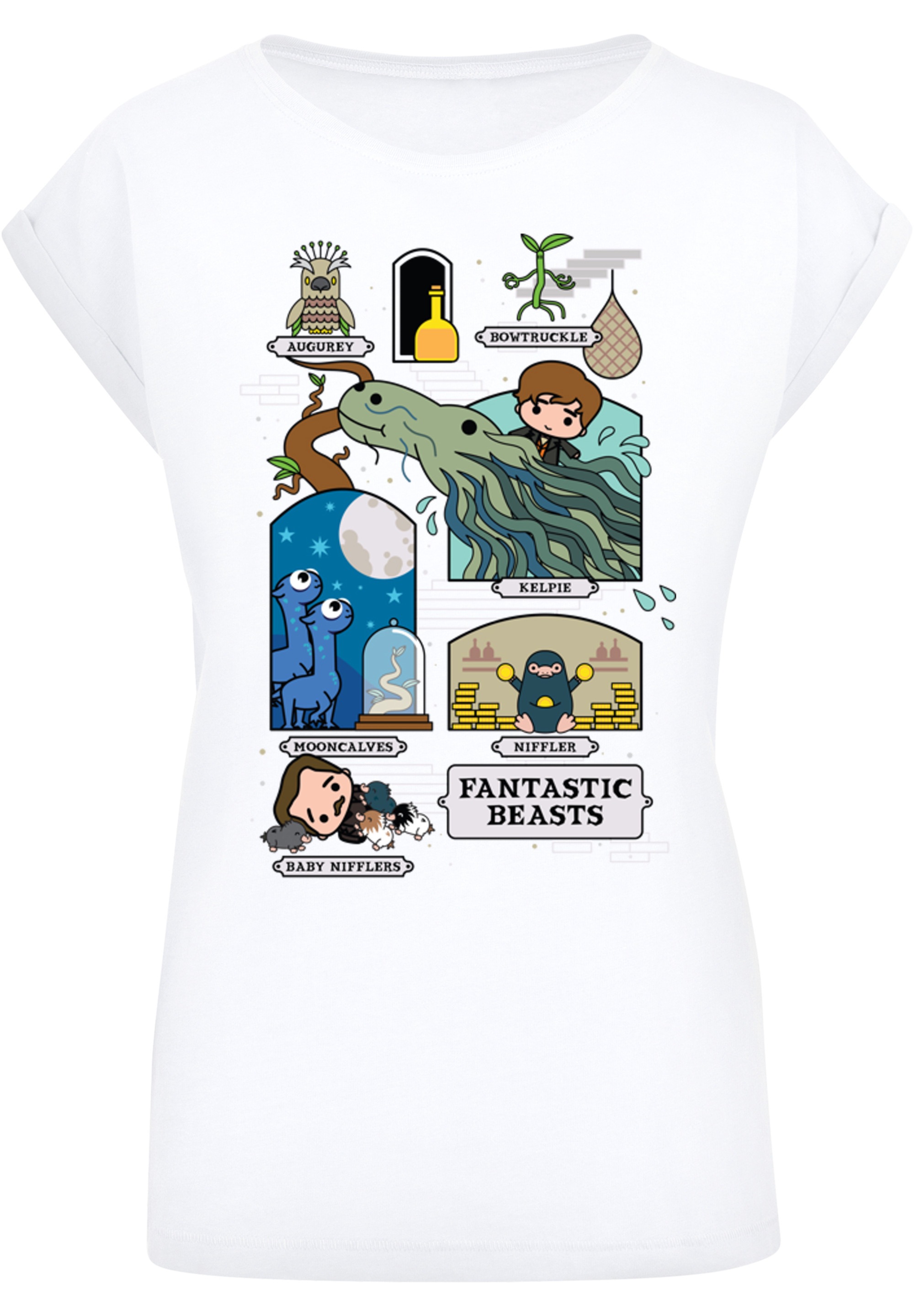 F4NT4STIC T-Shirt "Phantastische Tierwesen Chibi Newt", Print günstig online kaufen