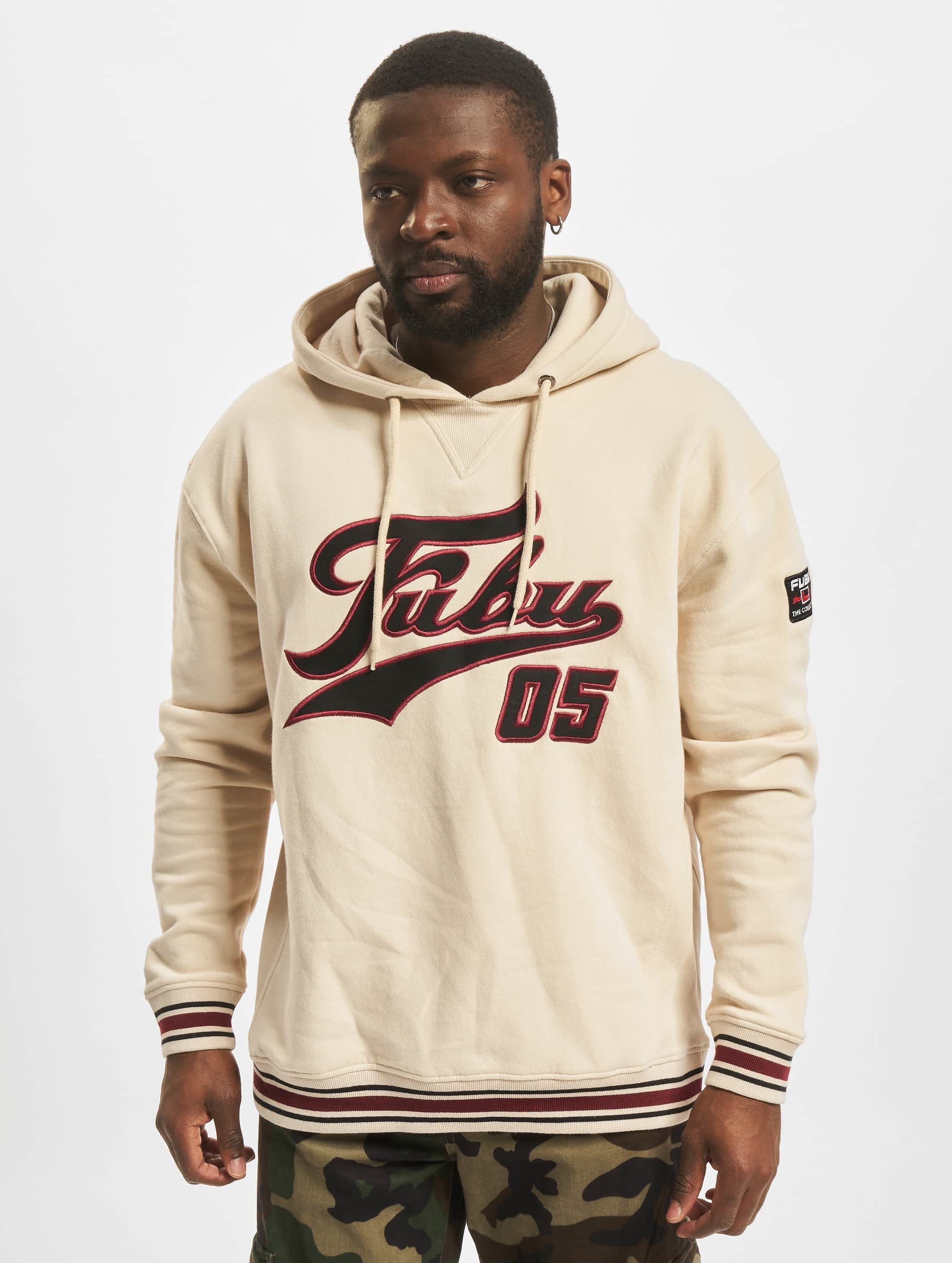 Karl Kani Longsleeve »Karl Kani Herren FM214-014-1 Fubu Varsity Hooded Sweatshirt« 1 Stk. tlg.
