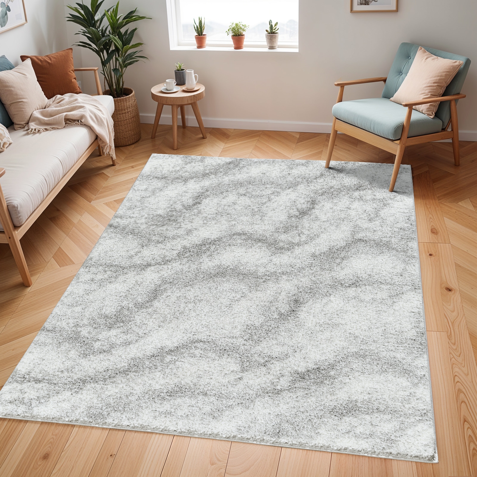 Livabliss Hochflor-Teppich "GENOVA" rechteckig 37 mm Höhe günstig online kaufen
