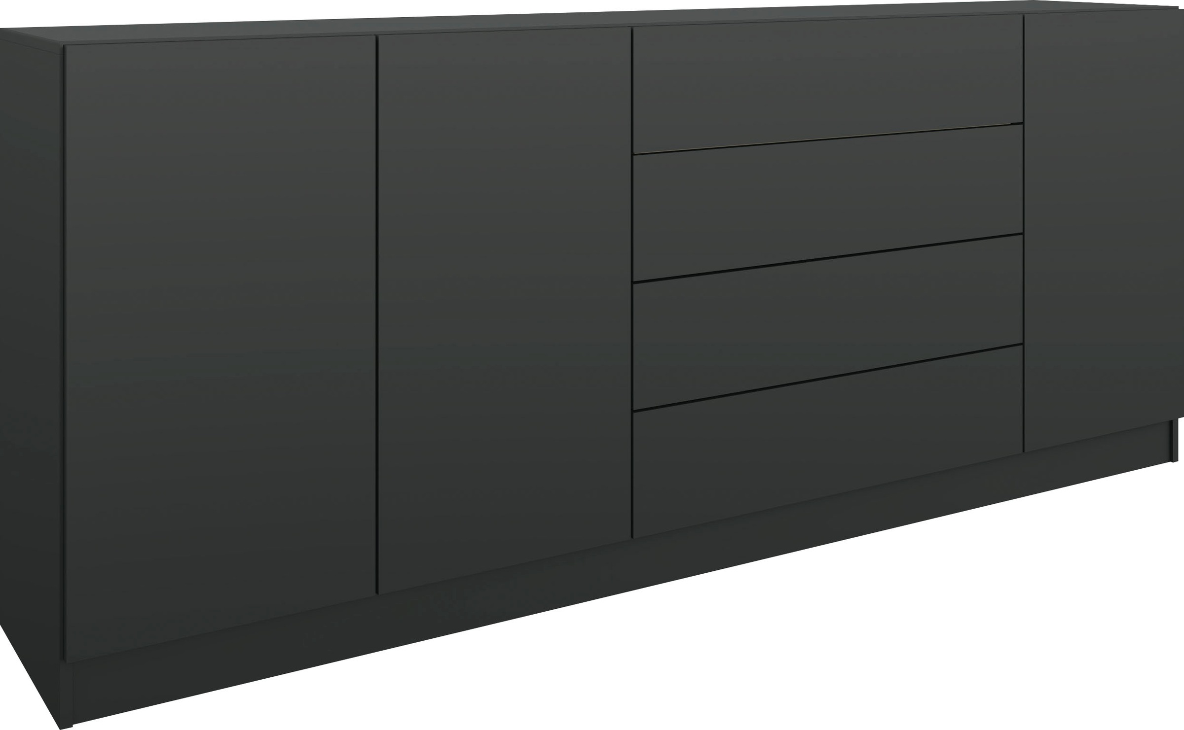 borchardt Möbel Sideboard "Vaasa, Kommode mit 3 Türen und 4 Schubkästen auf günstig online kaufen