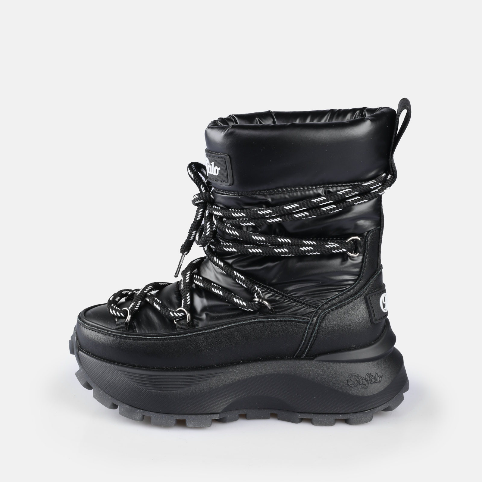 Buffalo Winterboots "MANHATTAN SOW BOOT PUFFED" Snowboots, Plateauboots, Schnürstiefelette mit Profilsohle