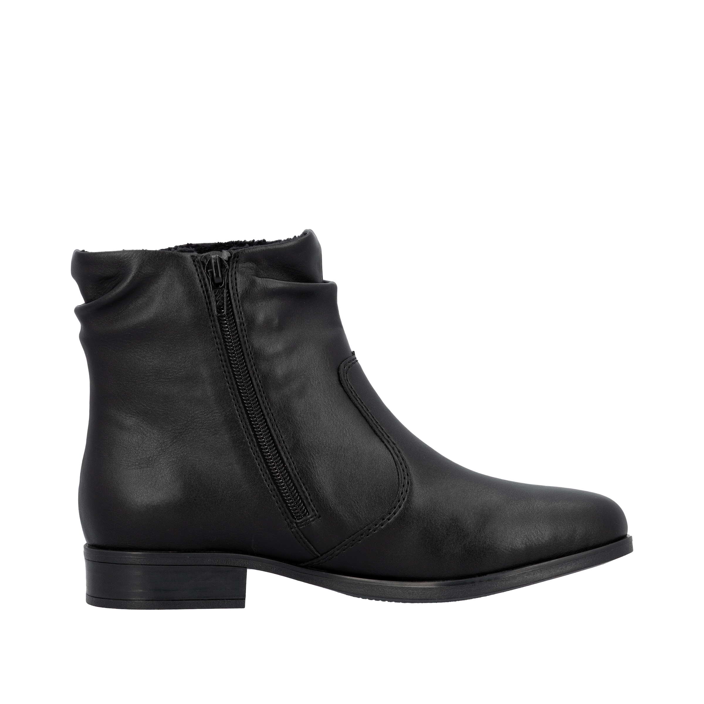 Rieker Stiefelette, Boots, Blockabsatz, mit Innenreißverschluss