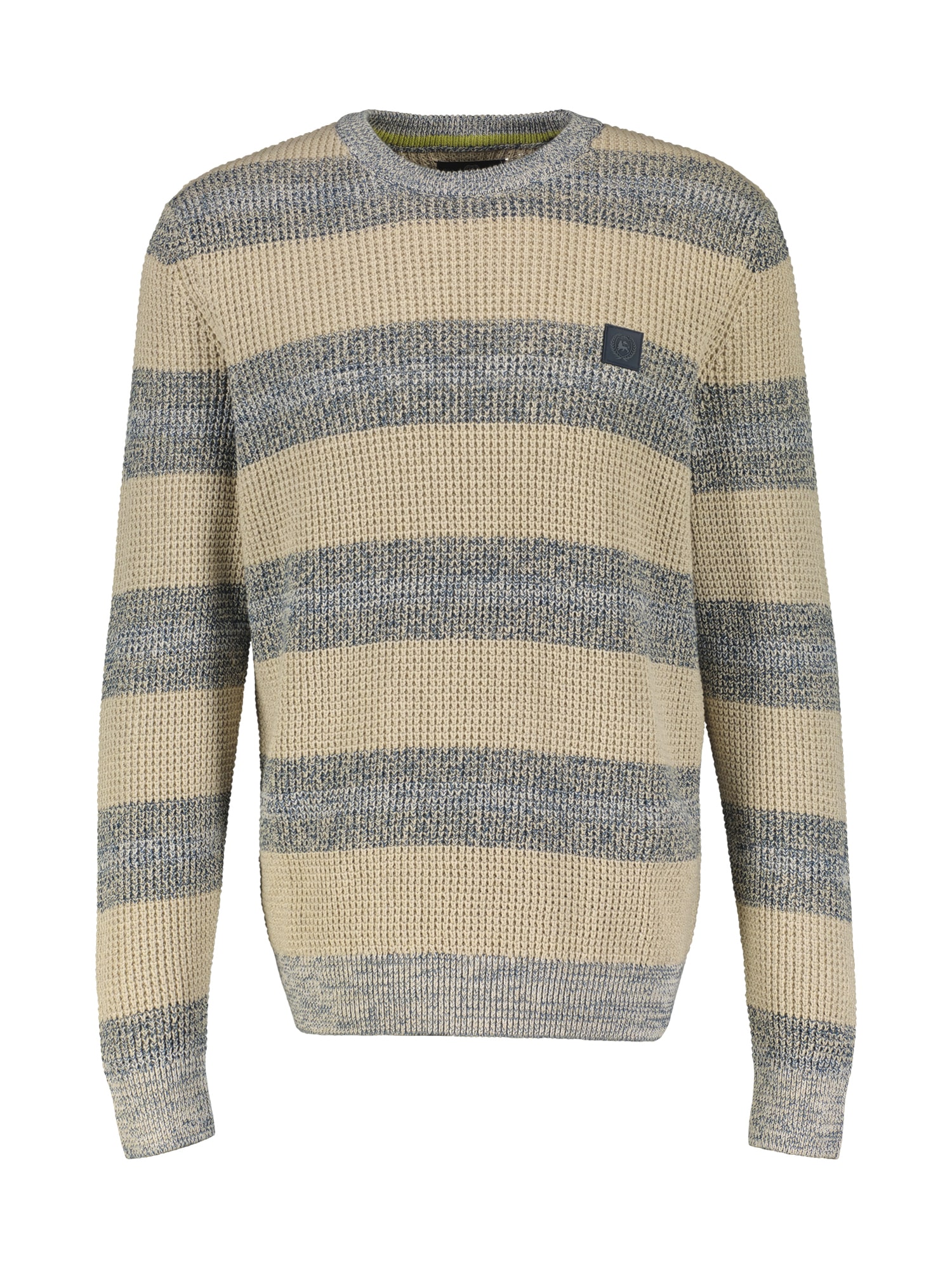 LERROS Strickpullover »LERROS Strickpullover mit breitem Streifen«