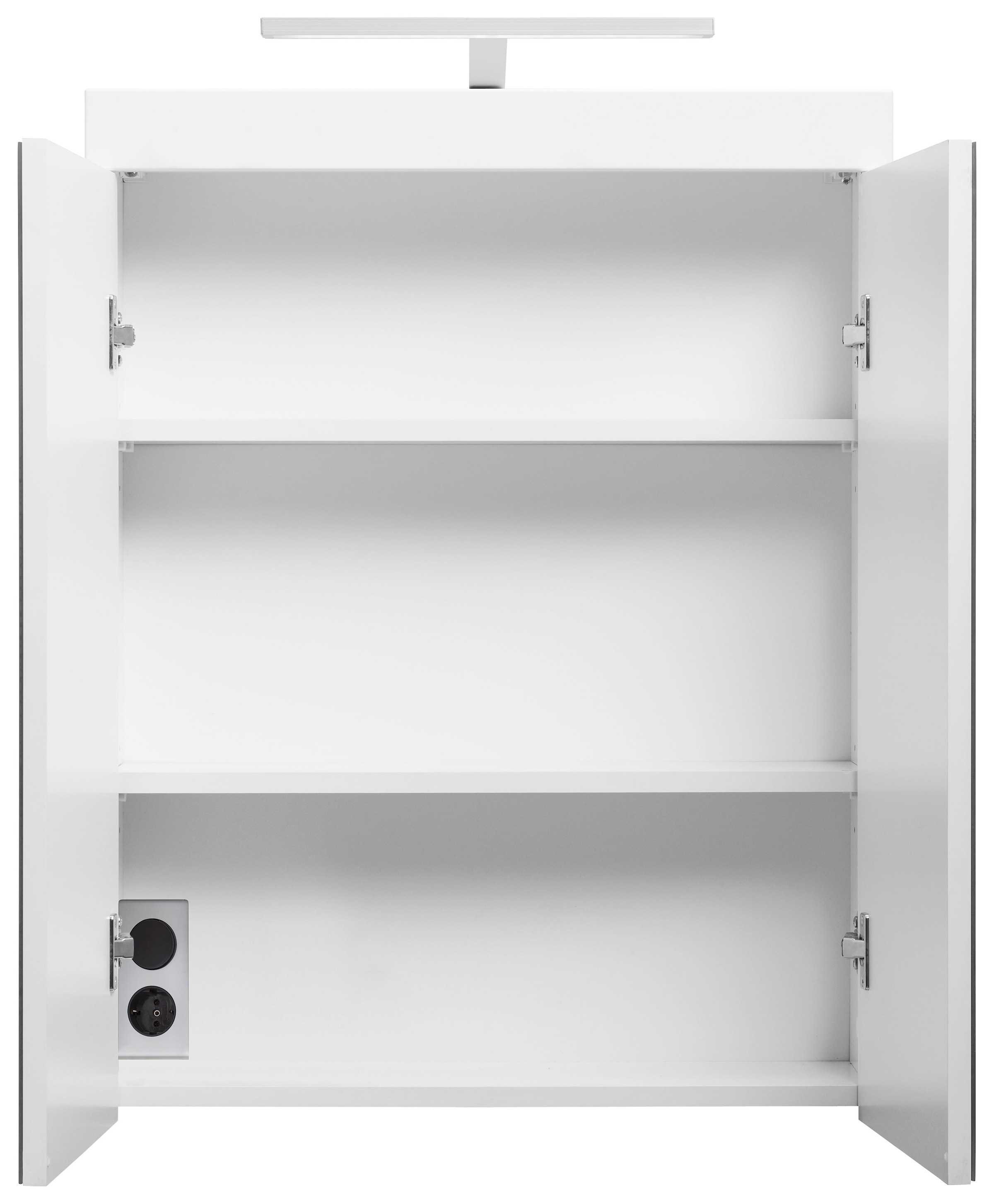 INOSIGN Spiegelschrank »Avena«, Badezimmerschrank wahlweise mit LED-Beleuchtung - (B/T/H) 60/17/77 cm