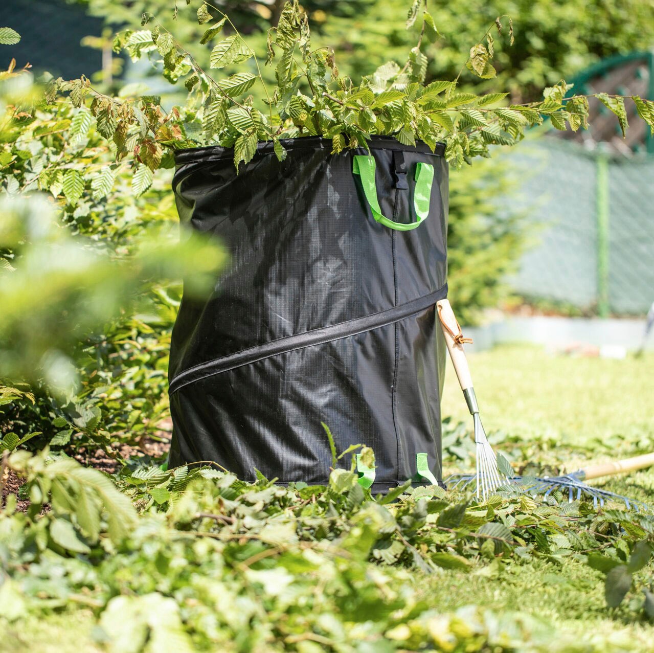 Windhager Gartensack »PopUp Bag Long-Life«, selbststehender Gartenabfallsack, Springsack