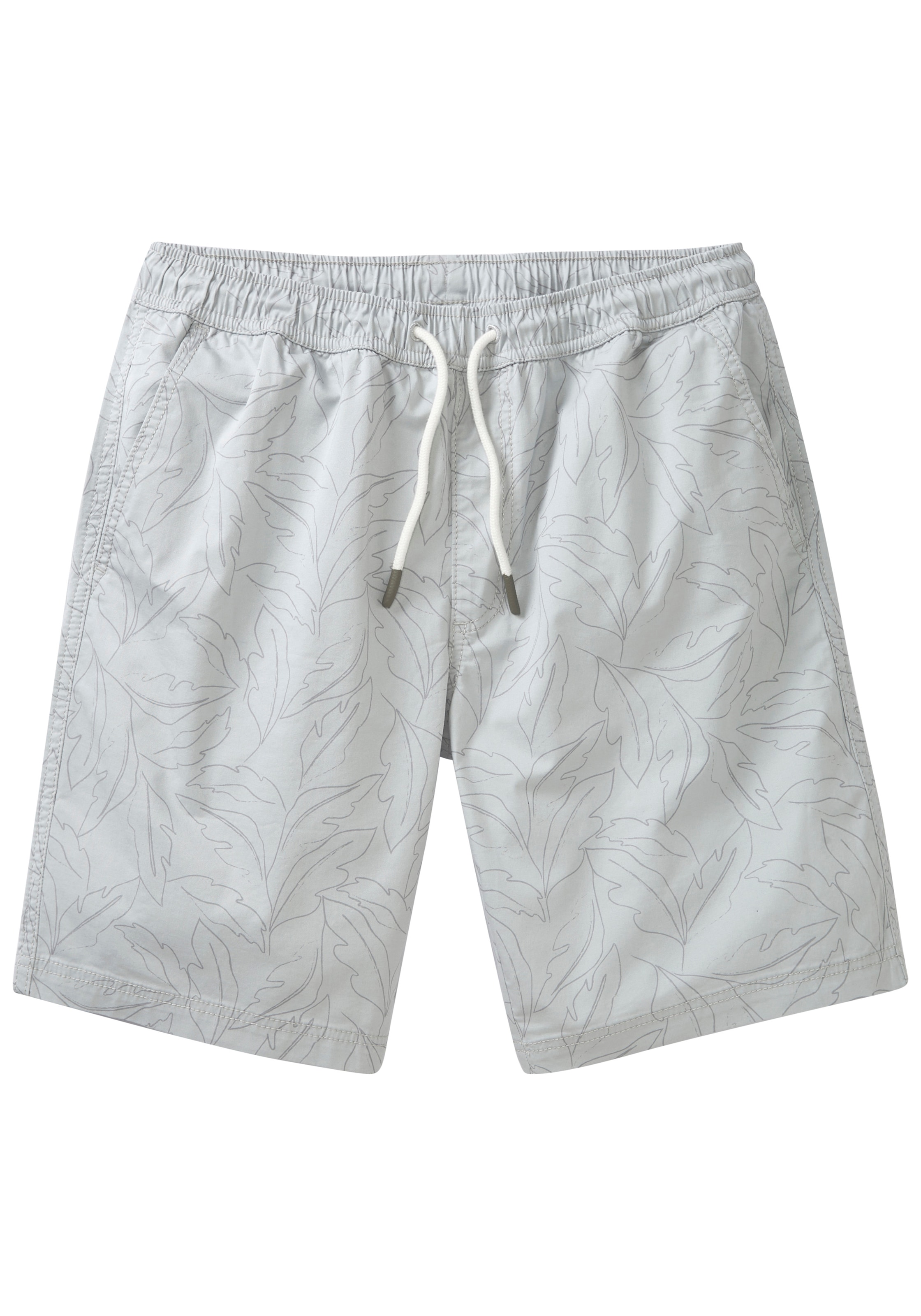John Devin Shorts »Bermuda«  kurze Hose aus elastischer, gewebter Baumwollqualität