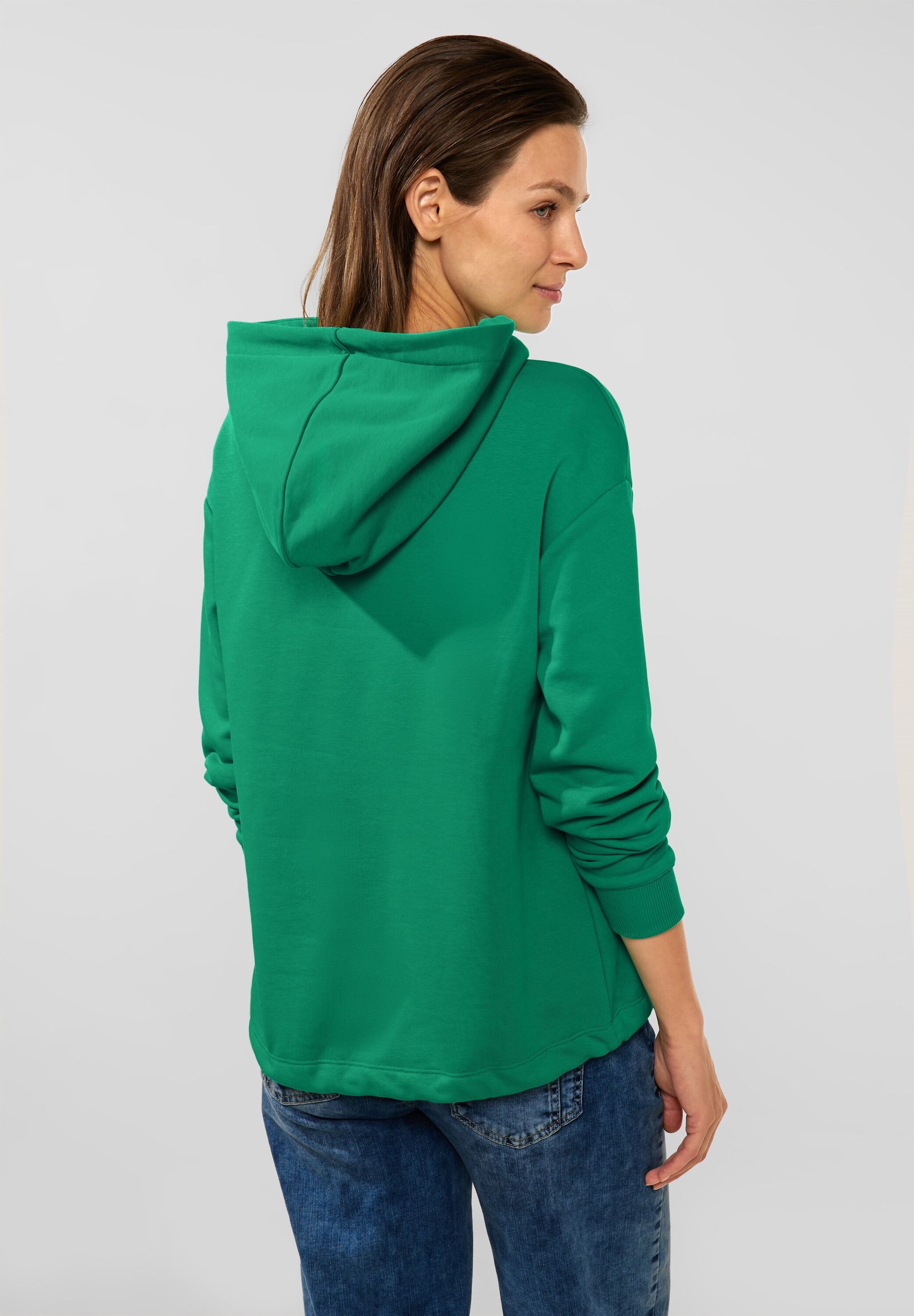 STREET ONE Hoodie, im soften Baumwoll-Mix