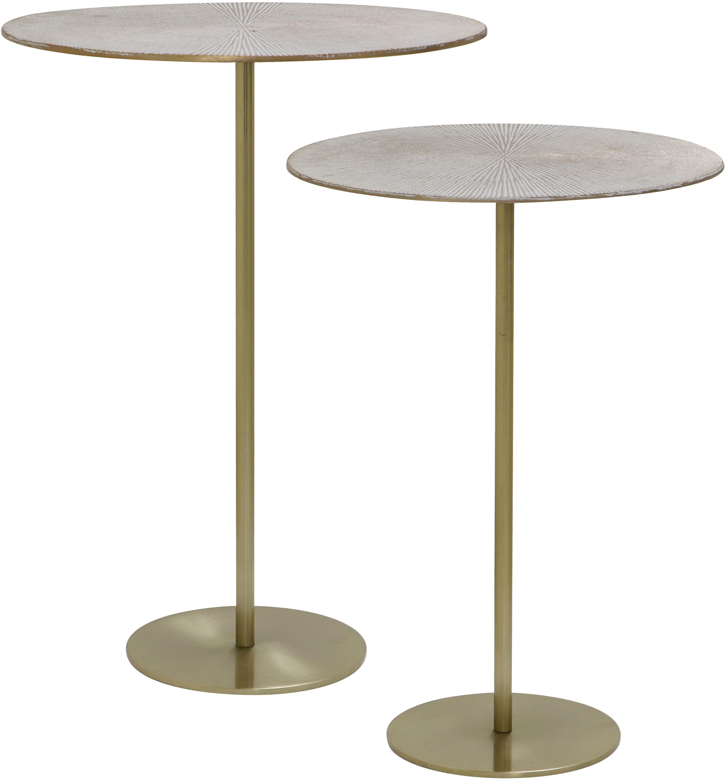 MIRRORS AND MORE Beistelltisch "SOLON" Set, 2, 6 Stk. tlg. günstig online kaufen