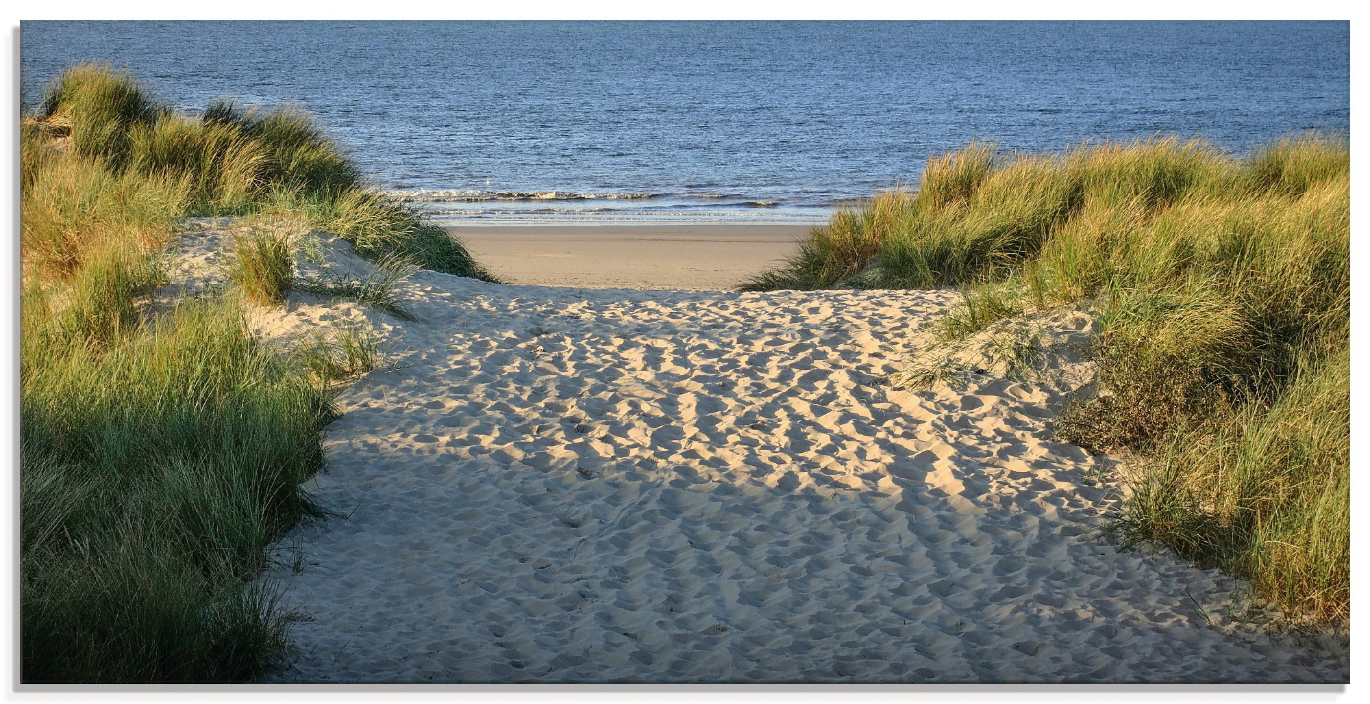 Artland Glasbild "Strandaufgang", Strand, (1 St.), in verschiedenen Größen