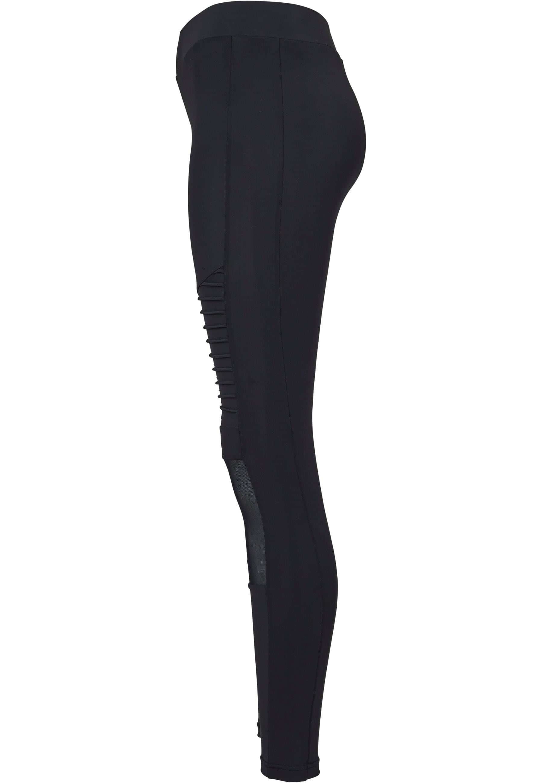 URBAN CLASSICS Leggings »Urban Classics Damen Ladies Tech Mesh Biker Leggings«, (1 tlg.)